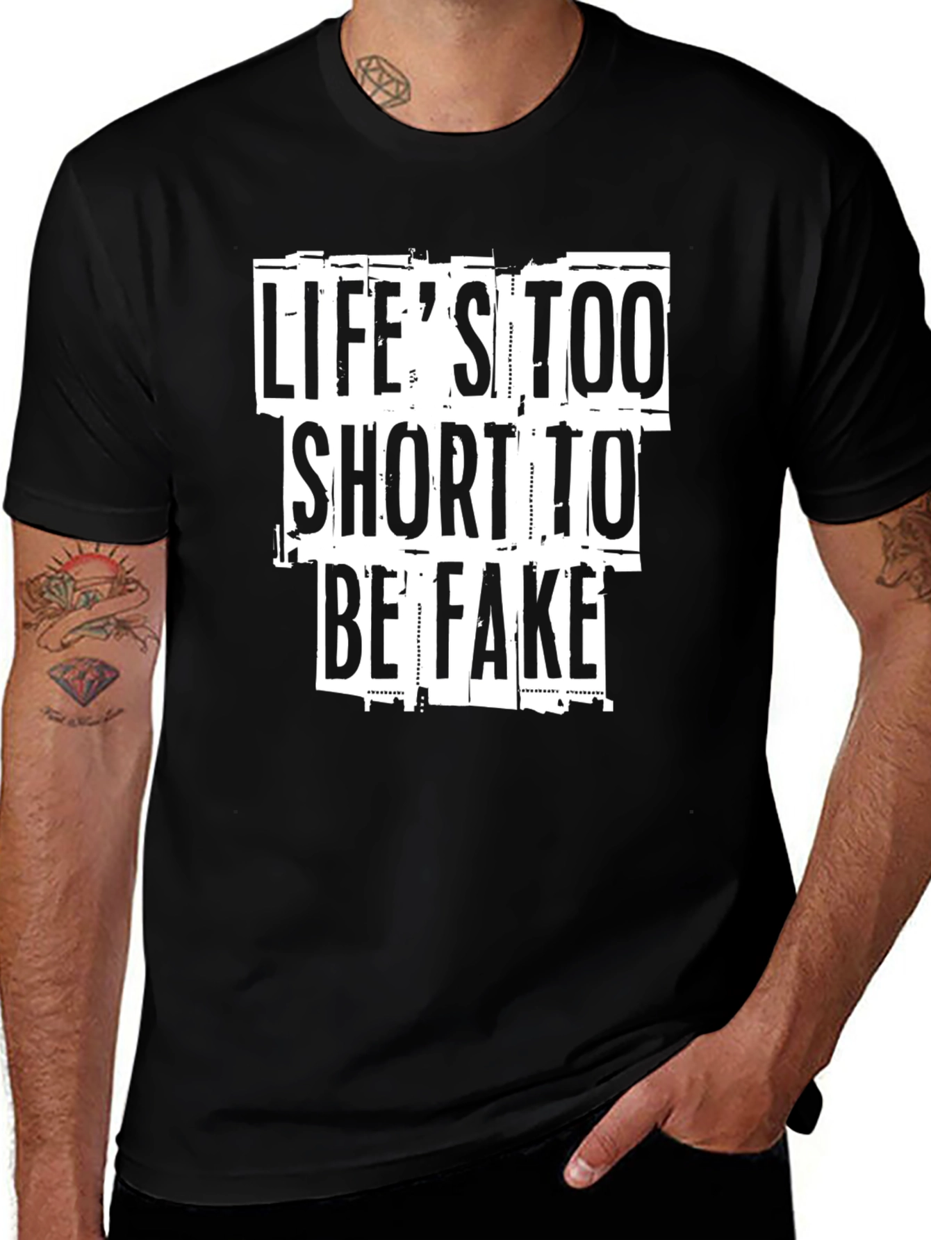 Variant 12 of Life's Too Short T-Shirt - Graphic Tee