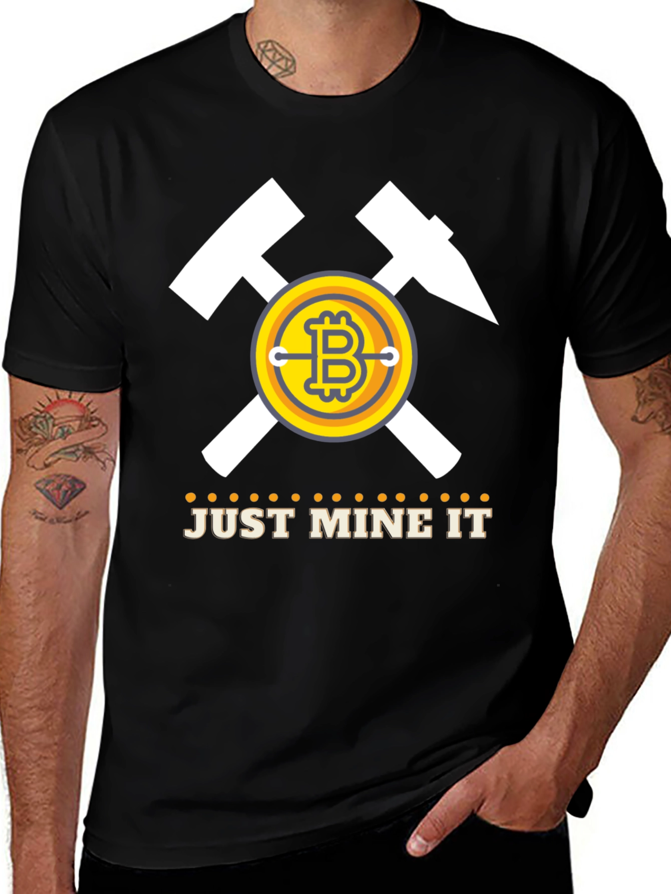 Bitcoin Mining T-Shirt - Just Mine It
