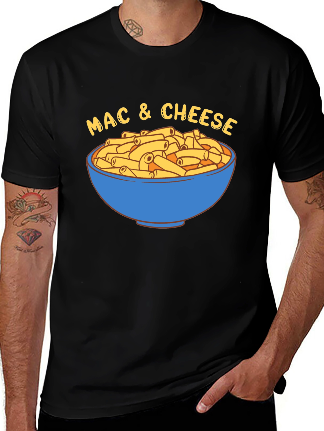 Variant 6 of Mac & Cheese Comfort Food T-Shirt