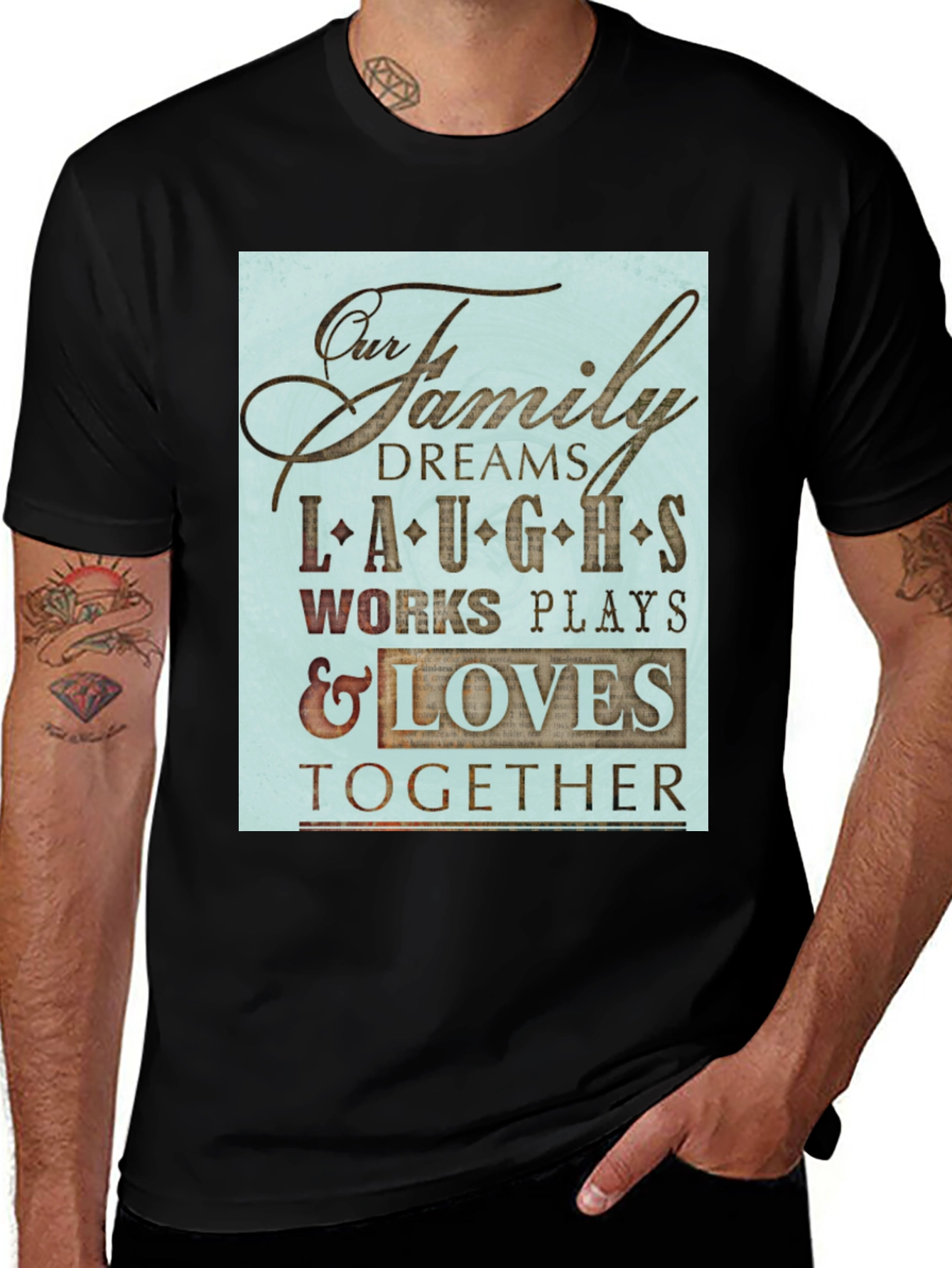 Variant 2 of Family Dreams T-Shirt
