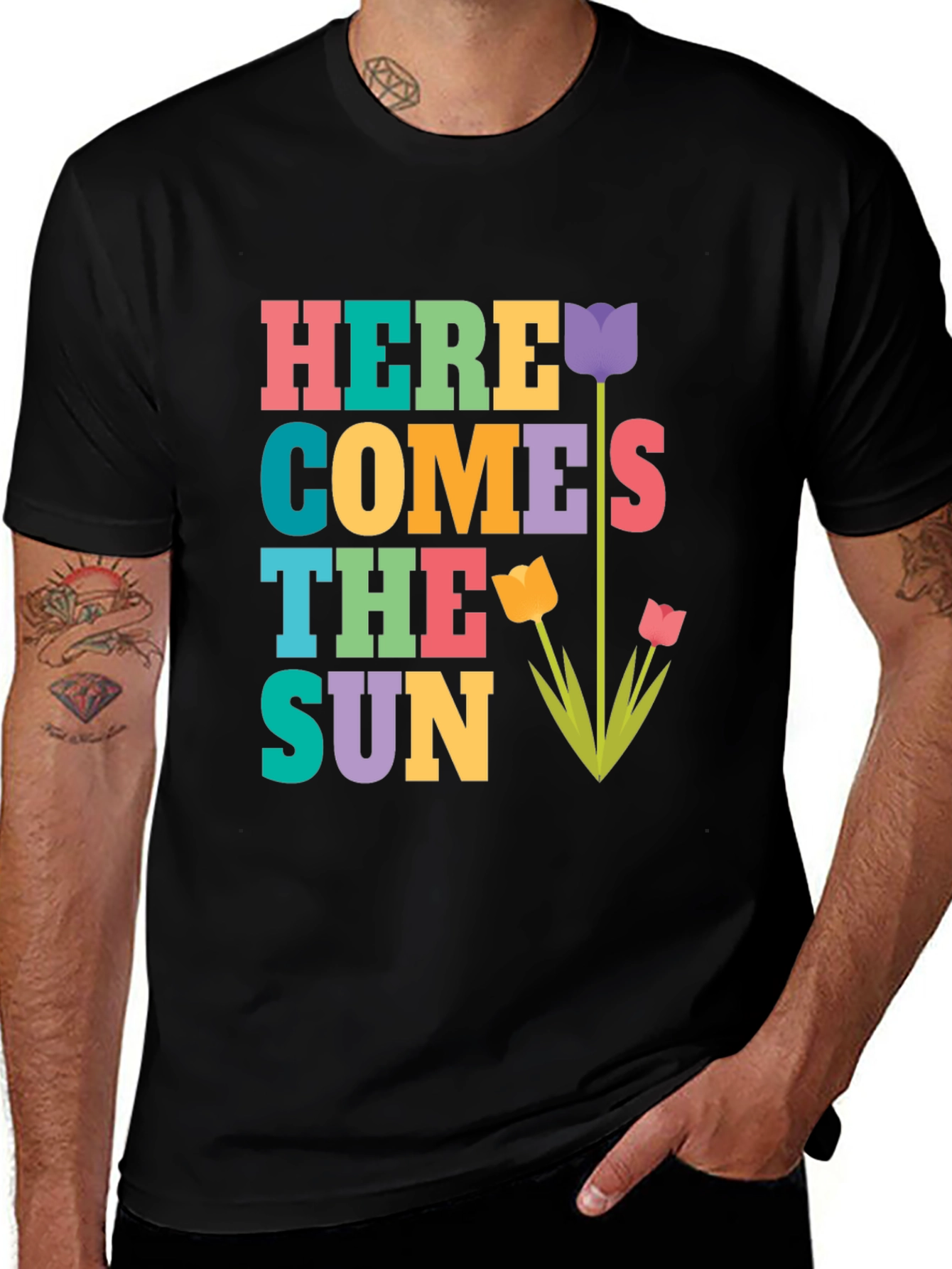 Variant 13 of Here Comes the Sun Graphic Tee