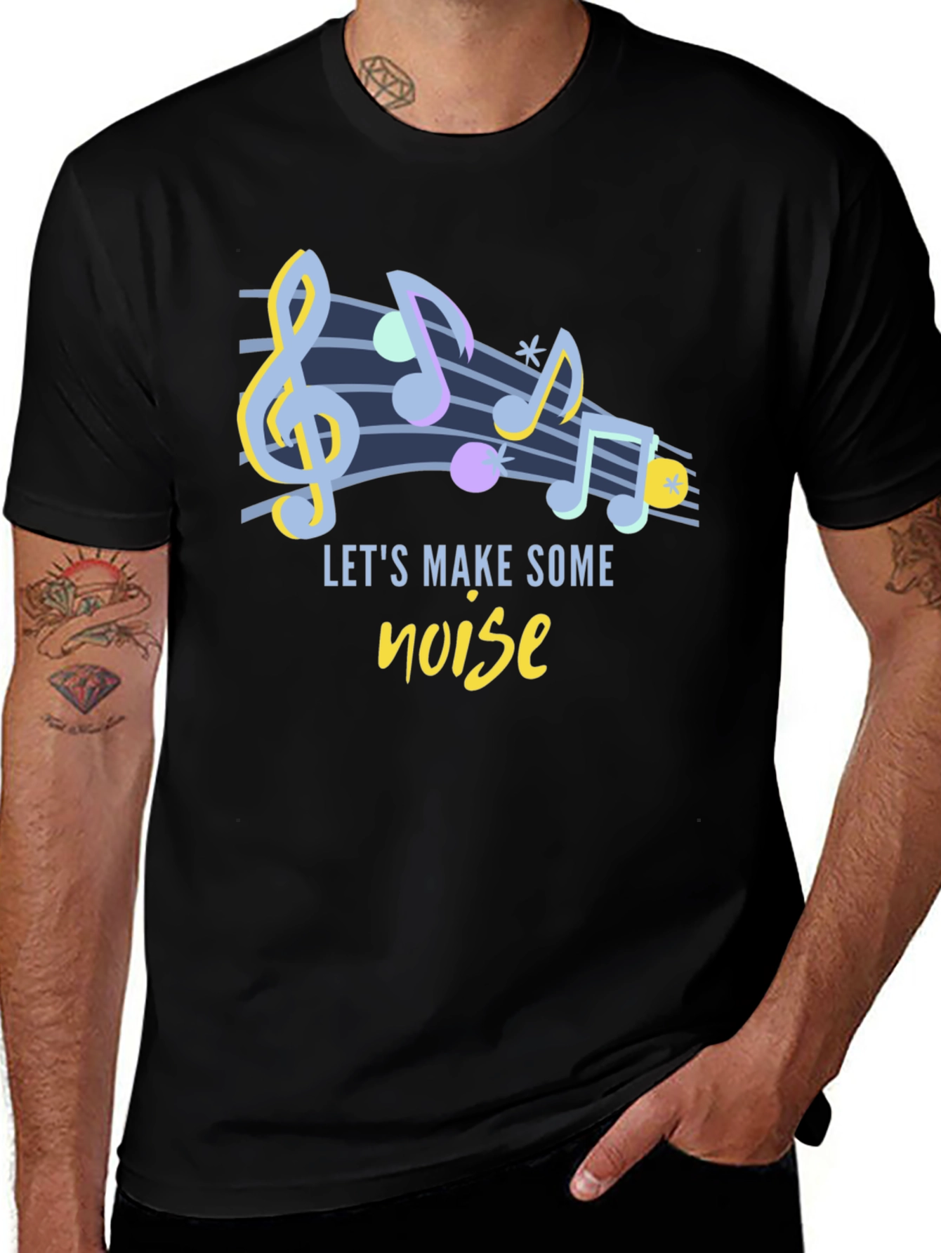 Variant 11 of Musical 'Let's Make Some Noise' Graphic Tee