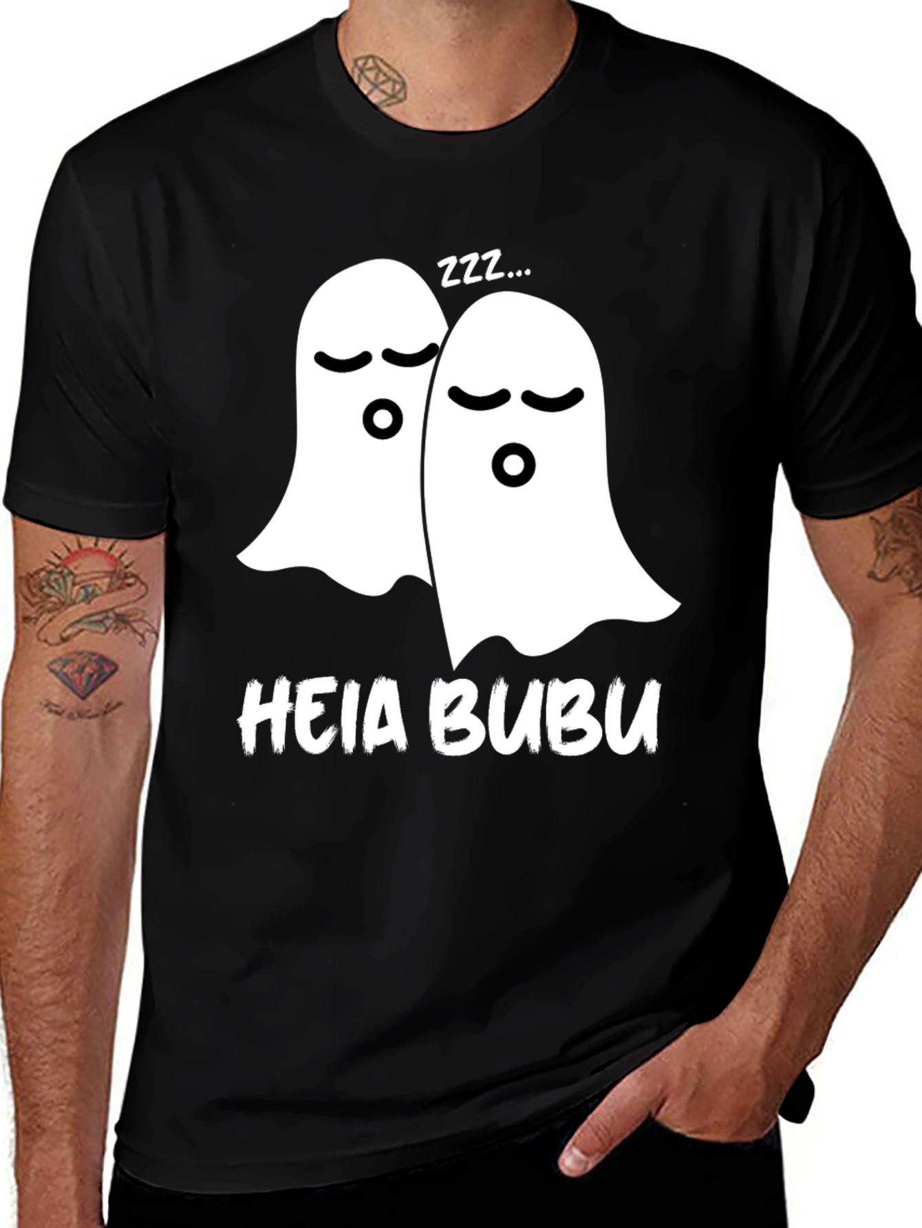 Variant 21 of Heia Bubu Ghost T-Shirt