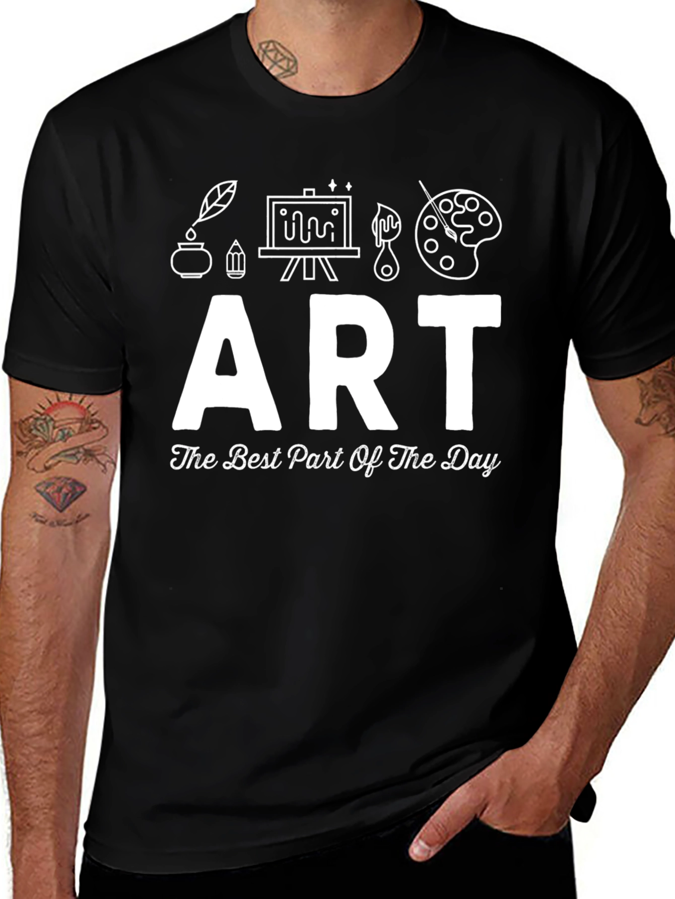 Variant 13 of Art Is The Best Part Of The Day T-Shirt