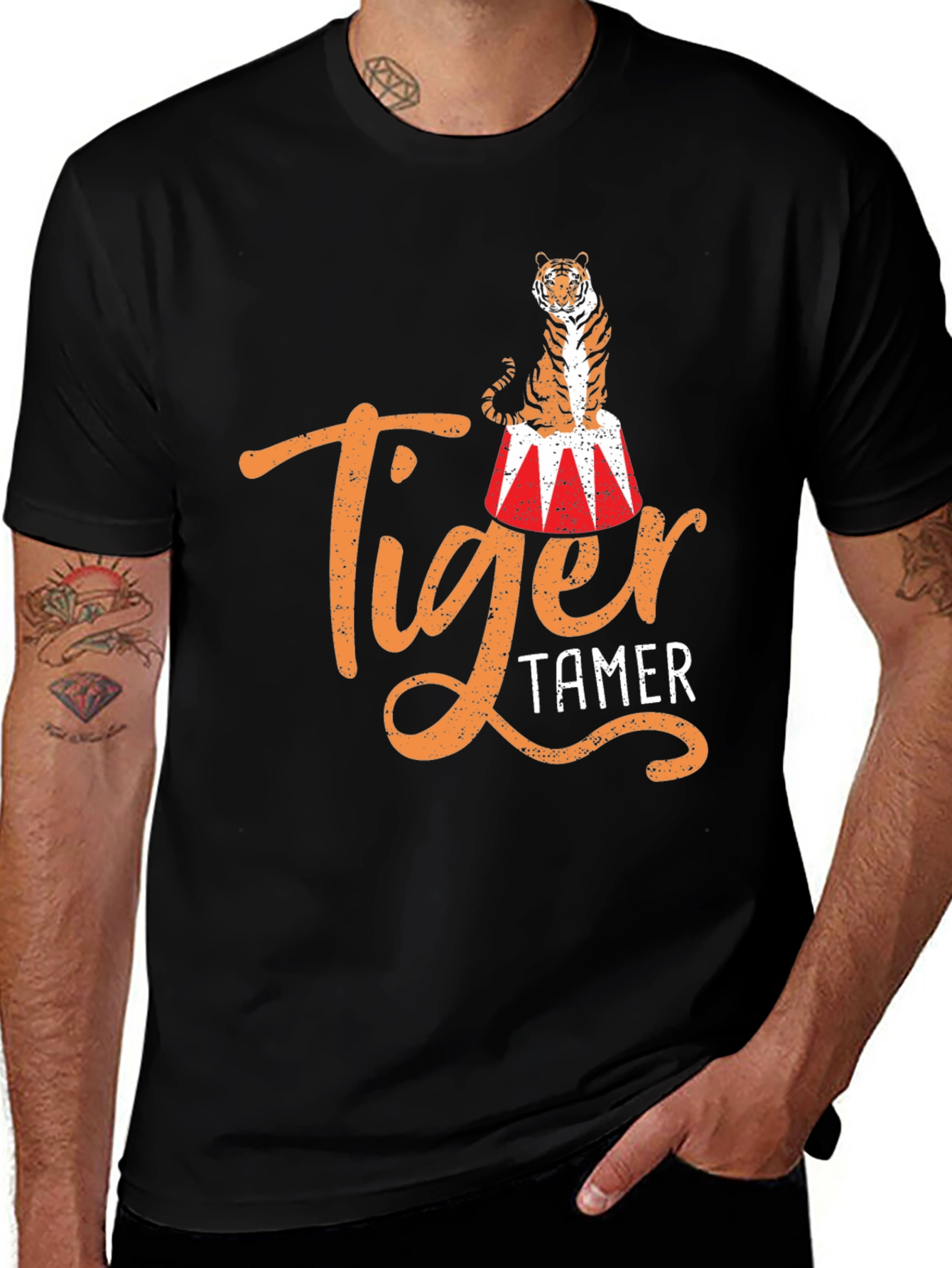 Variant 21 of Tiger Tamer Graphic Tee - Circus Style