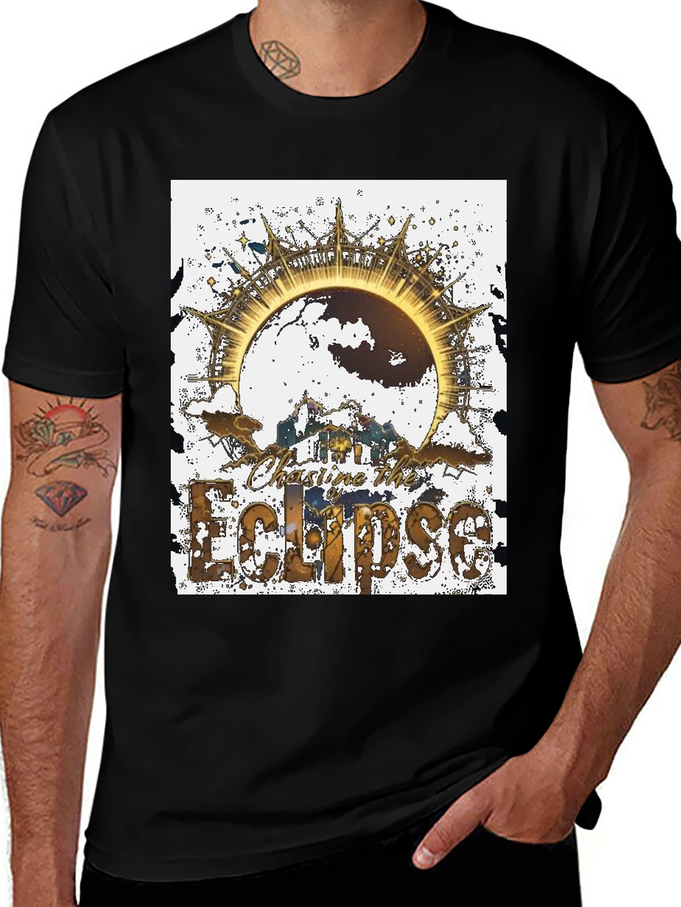 Variant 26 of Chasing the Eclipse Graphic T-Shirt