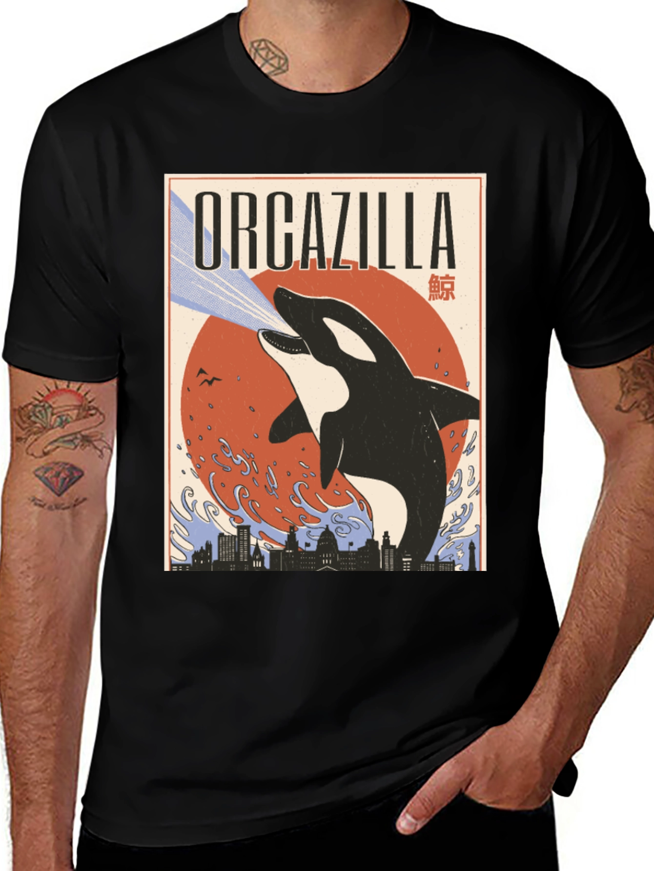 Orcazilla Graphic Tee