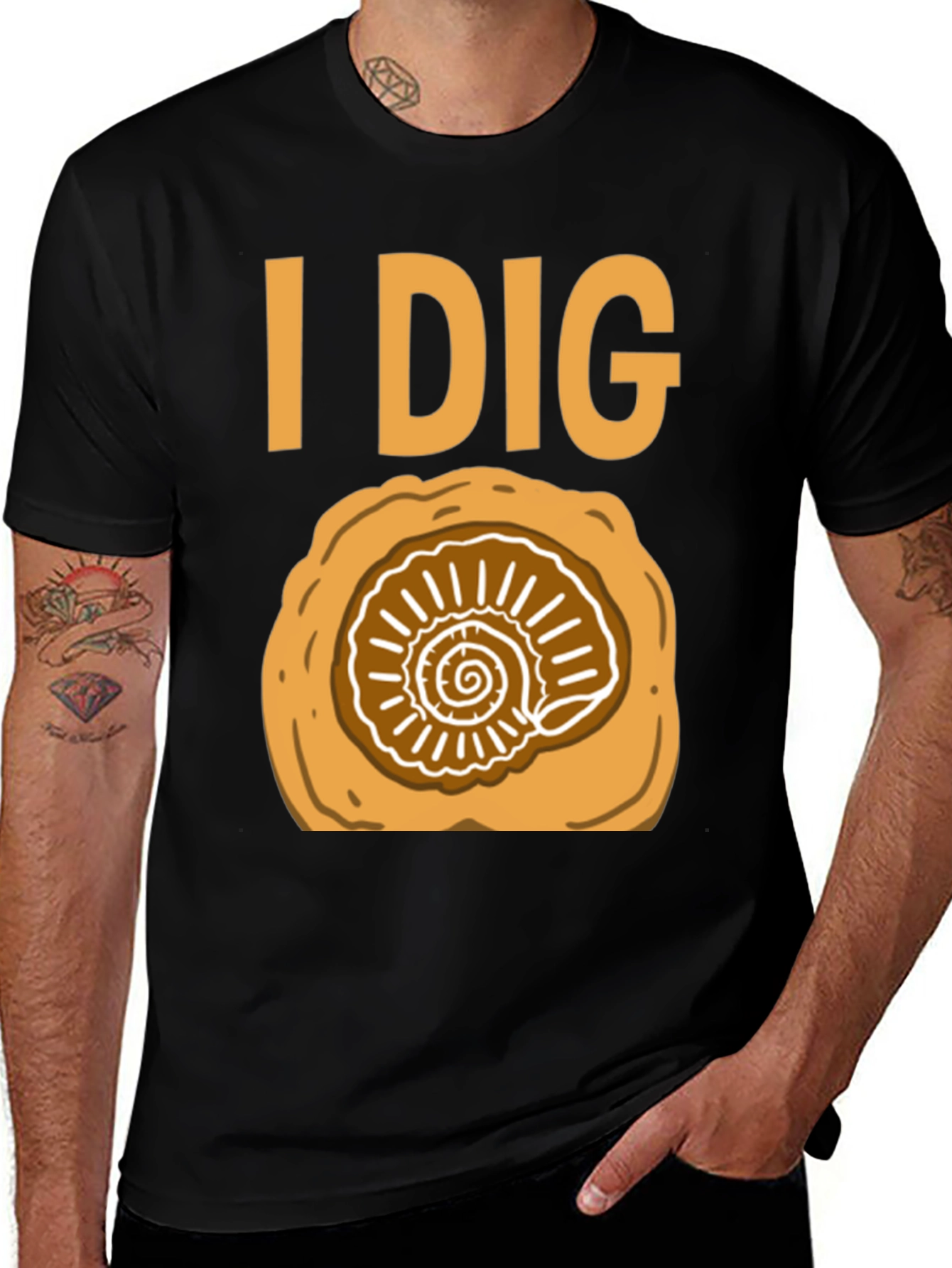 I Dig Fossil T-Shirt - Paleontology Gift