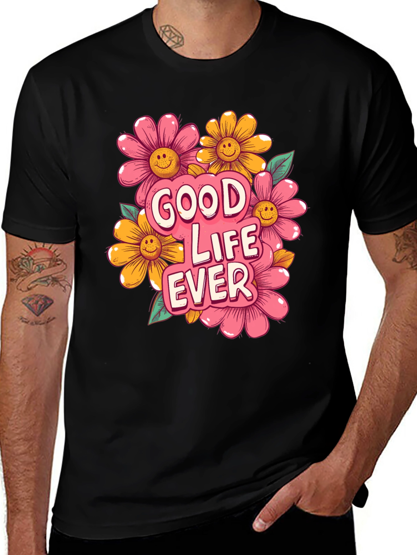 Variant 18 of Good Life Ever Graphic T-Shirt