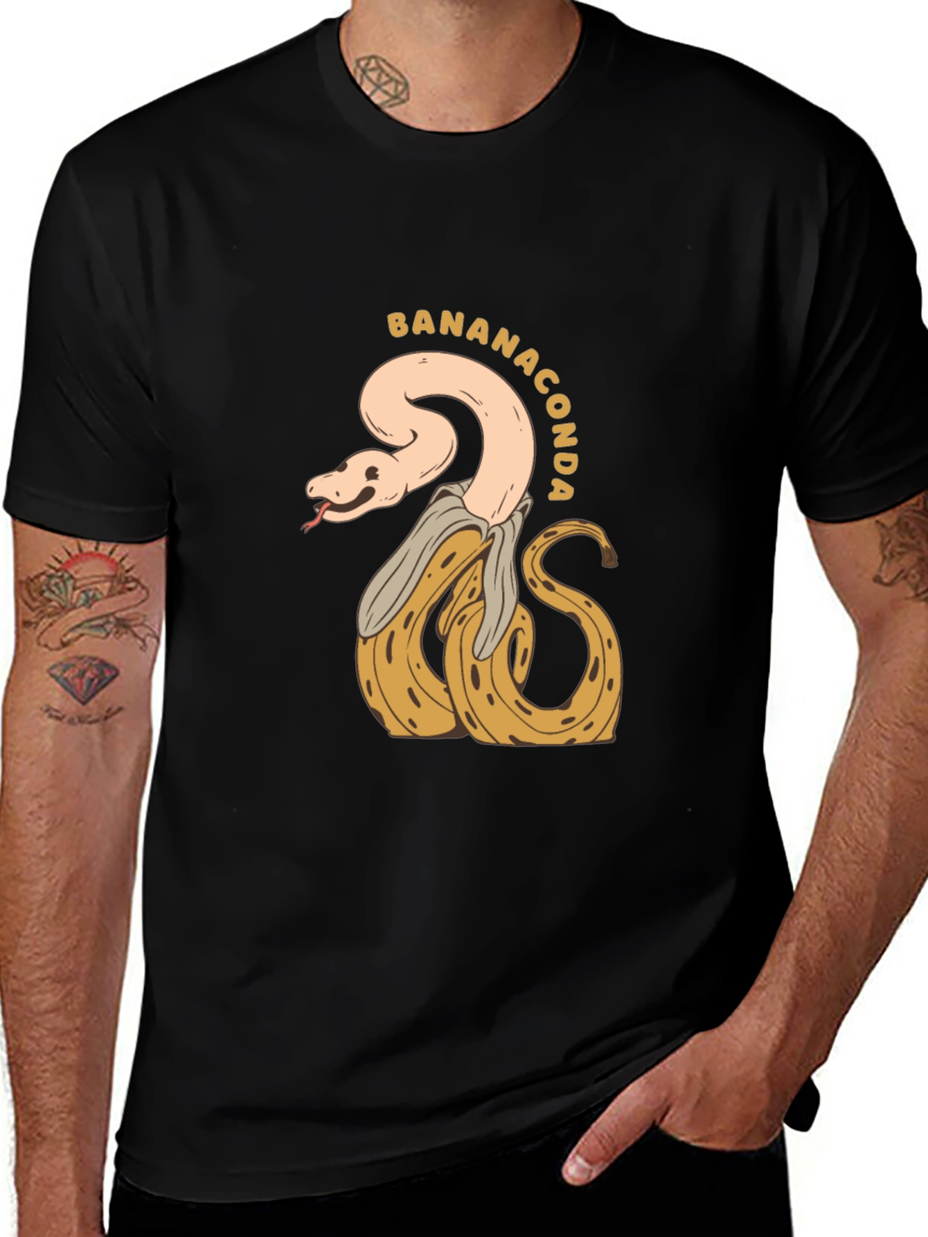 Variant 24 of Bananaconda Graphic T-Shirt