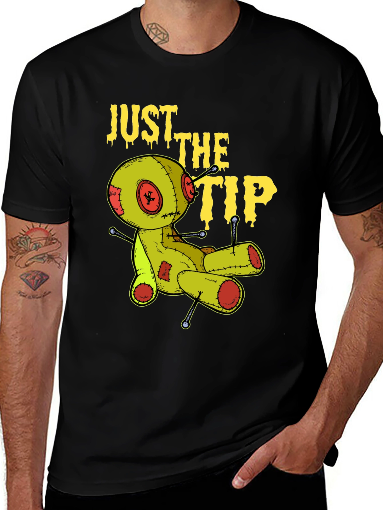 Just the Tip T-Shirt, Voodoo Doll Graphic