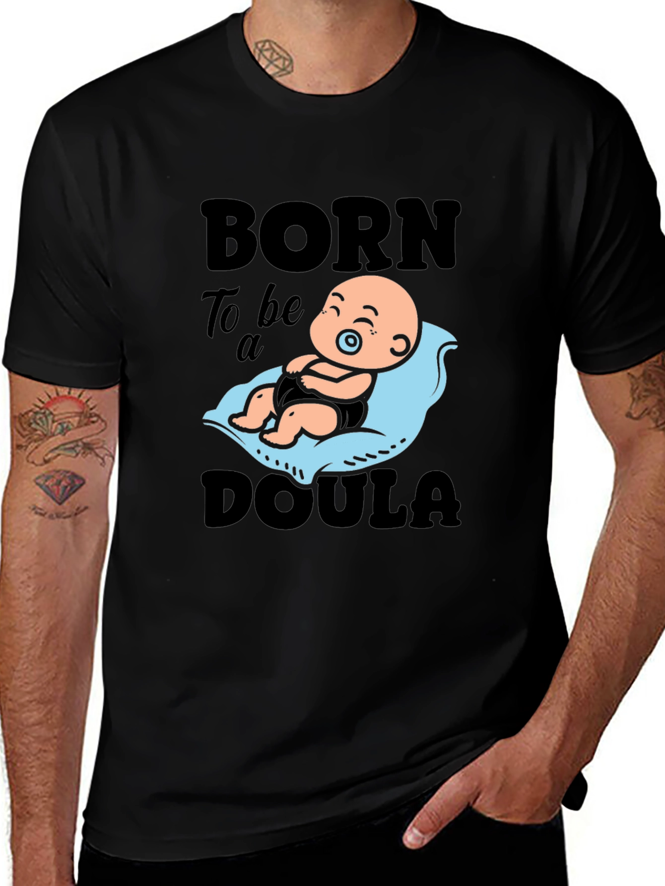 Born to Be a Doula Graphic Tee