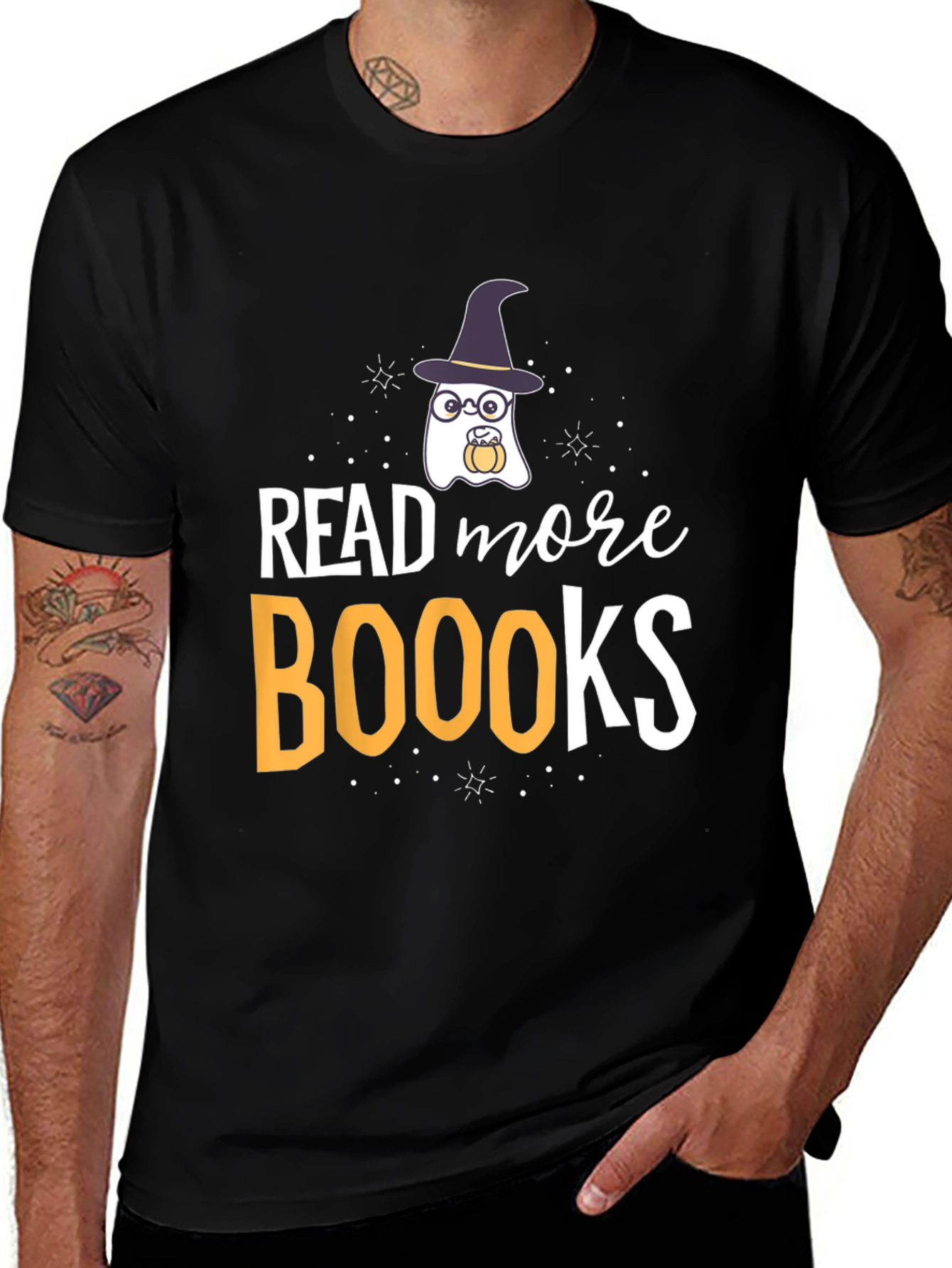 Read More Boooks Halloween Ghost T-Shirt