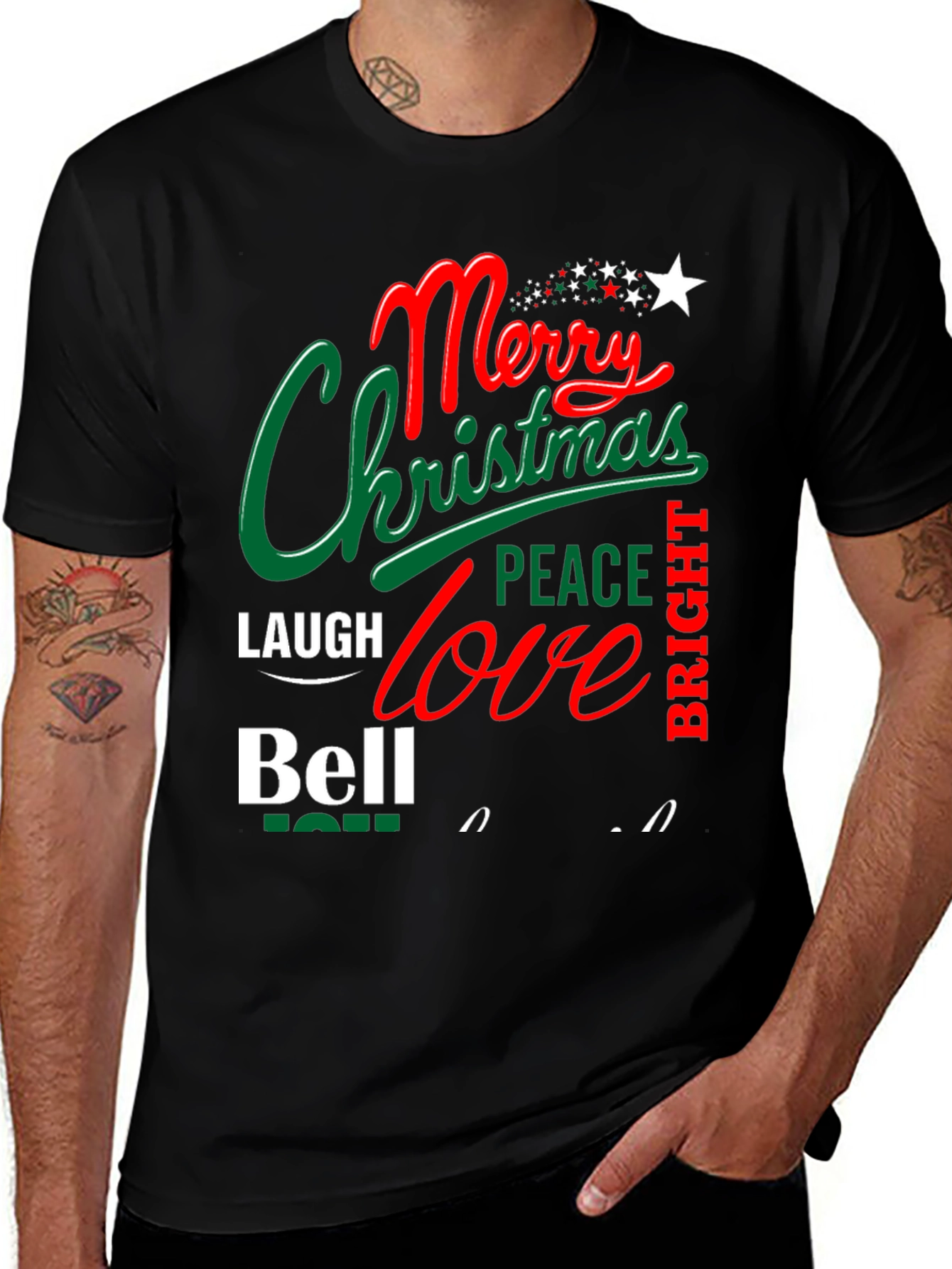 Merry Christmas T-Shirt - Holiday Festive Tee