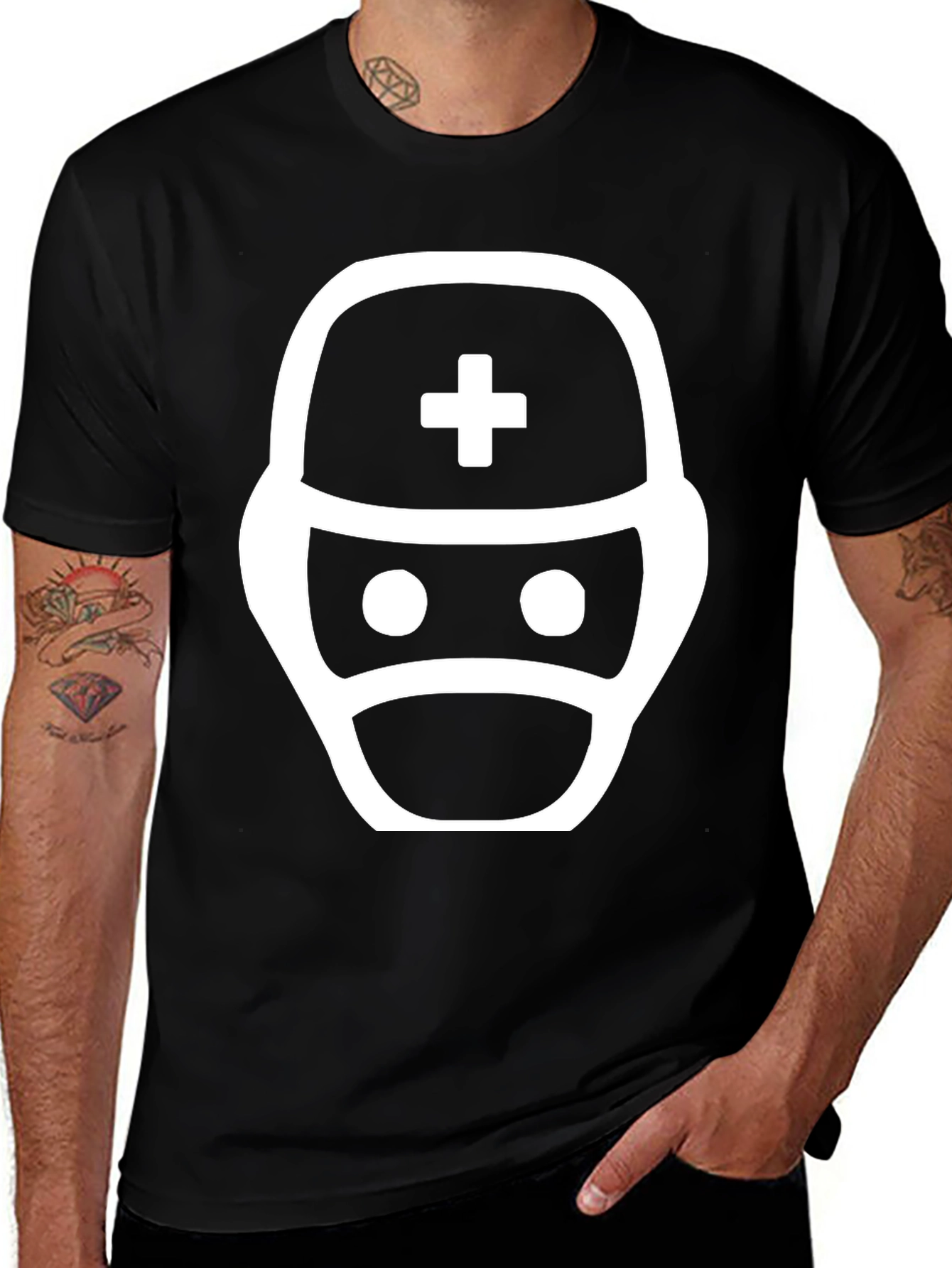 Variant 25 of Healthcare Hero T-Shirt - Stylish Graphic Tee