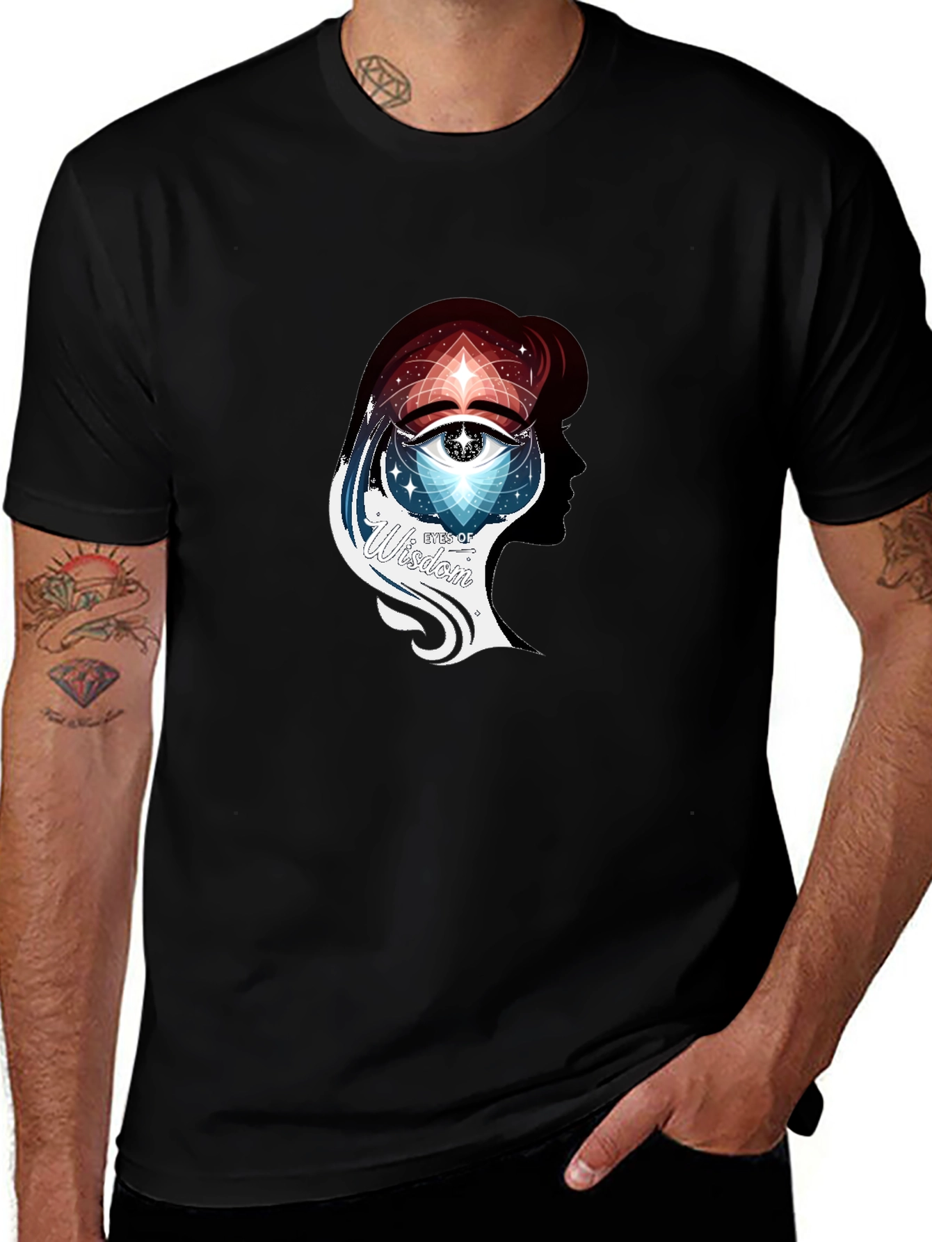 Eyes of Wisdom Graphic T-Shirt - Unisex