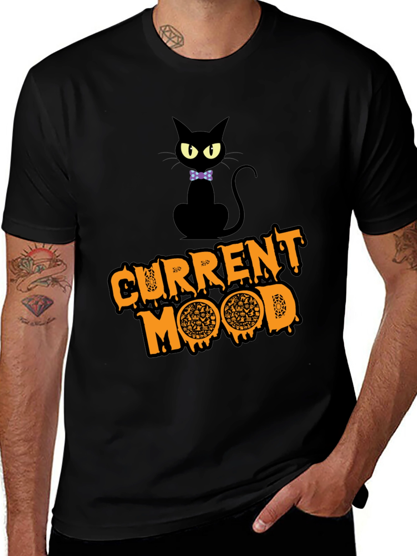 Variant 28 of Current Mood Pizza Cat T-Shirt