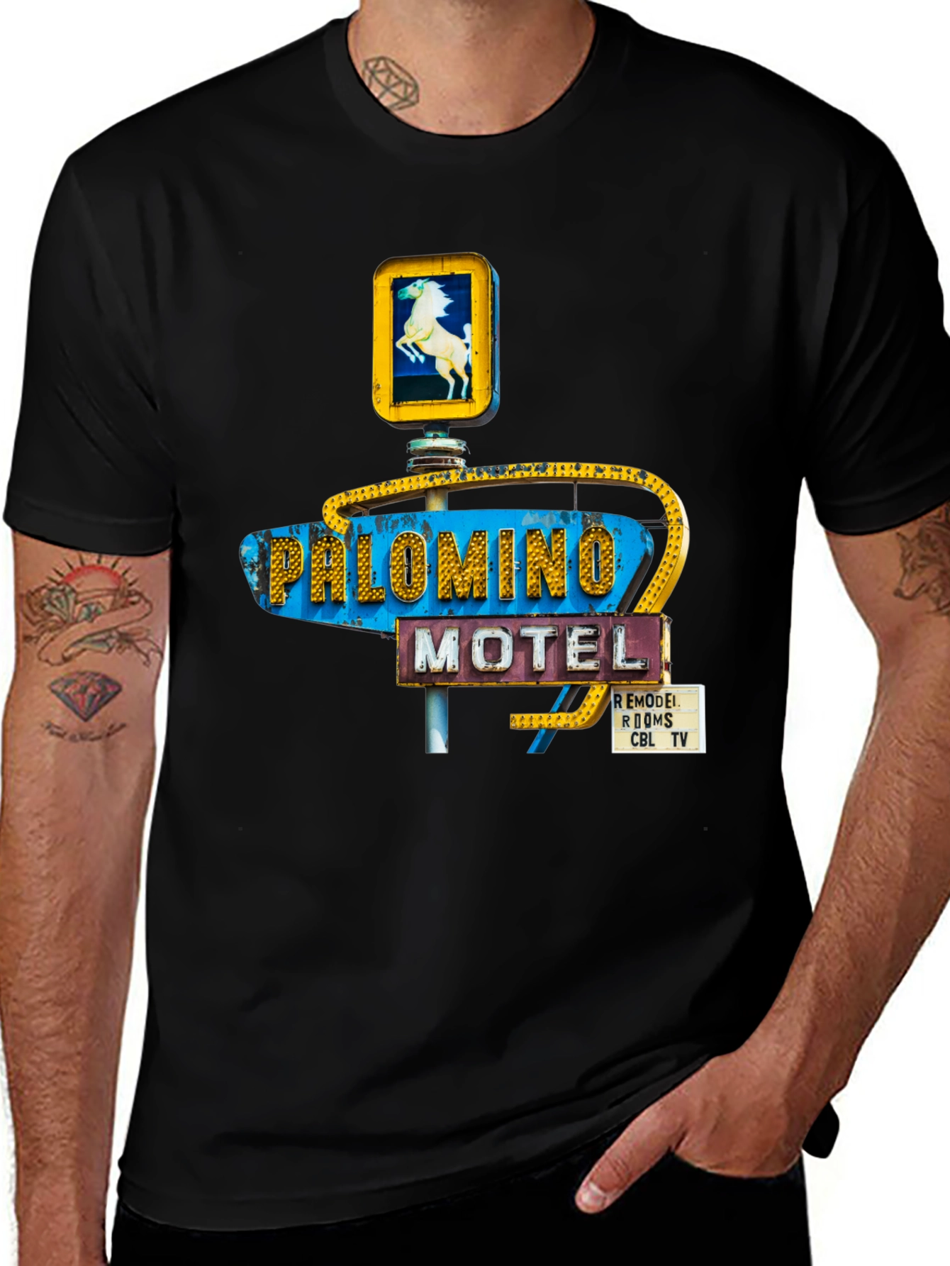 Variant 26 of Palomino Motel Black T-Shirt