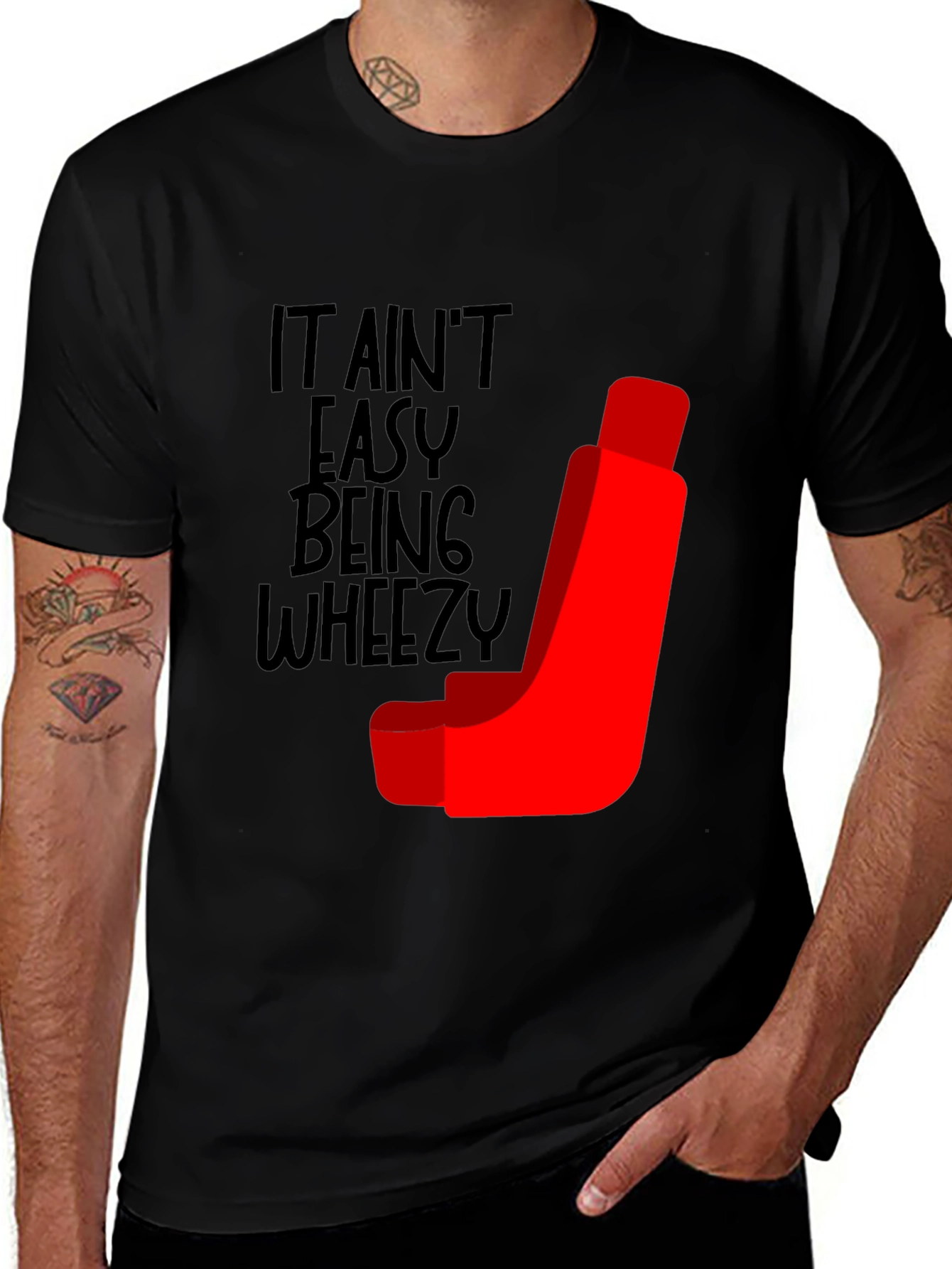 Variant 13 of It Ain't Easy Being Wheezy Funny T-Shirt