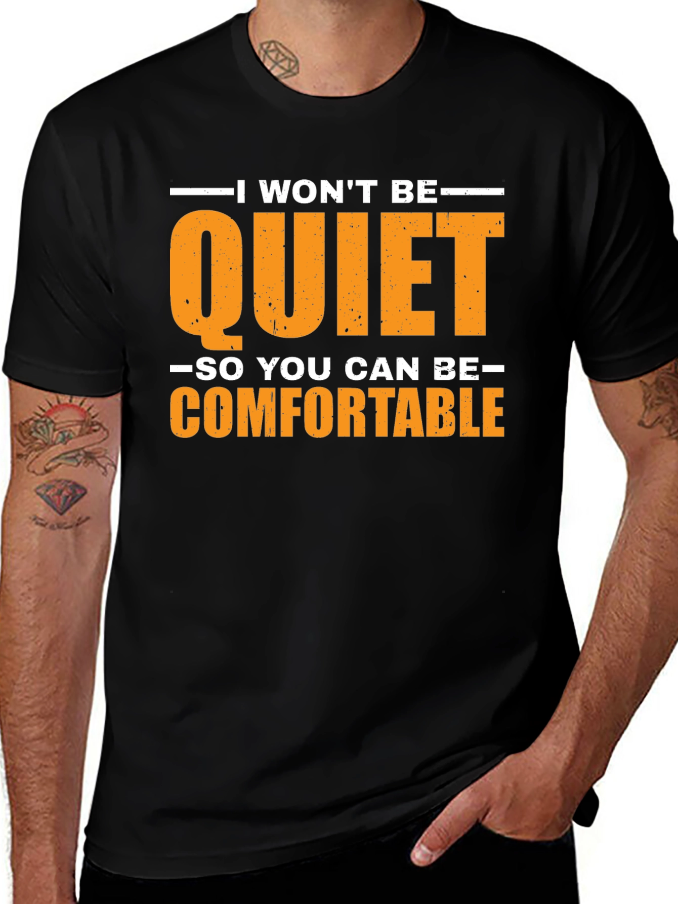 Variant 26 of I Won't Be Quiet T-Shirt