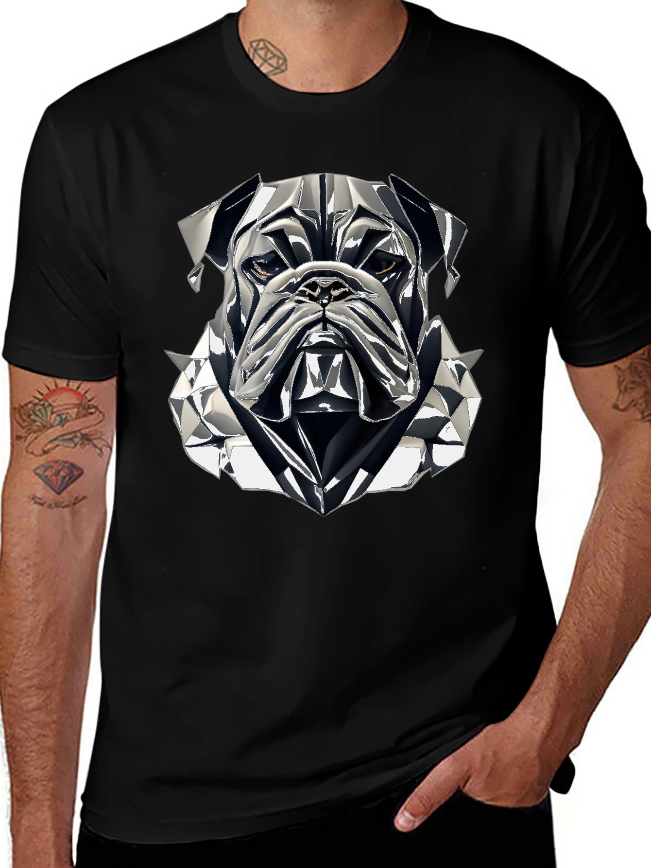 Variant 19 of Bulldog Graphic Tee - Cool Streetwear Style