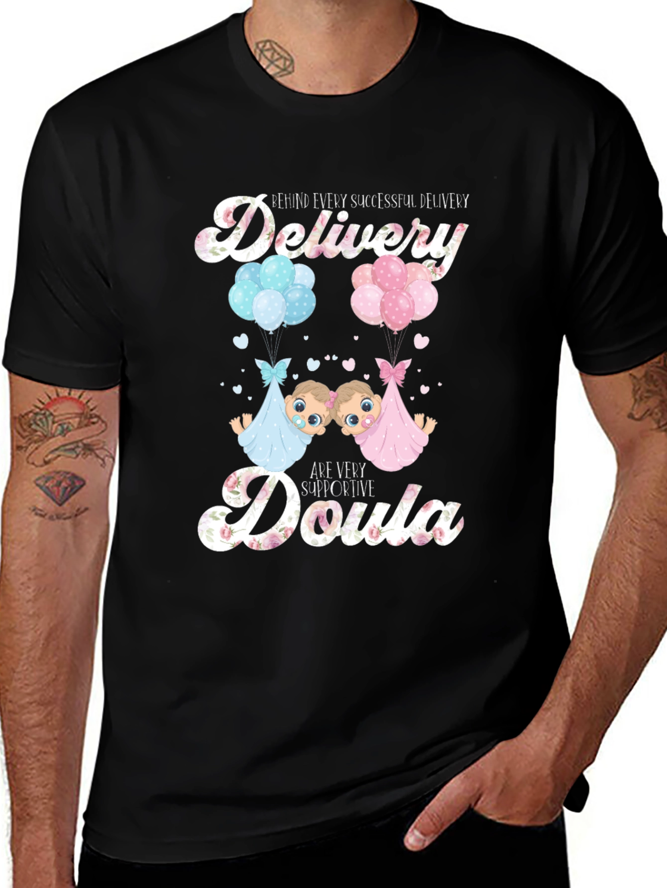 Supportive Doula Delivery T-Shirt
