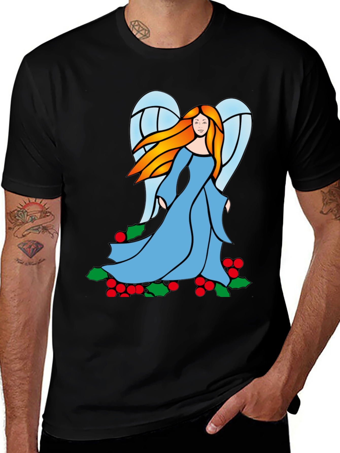 Variant 28 of Angel Wings T-Shirt