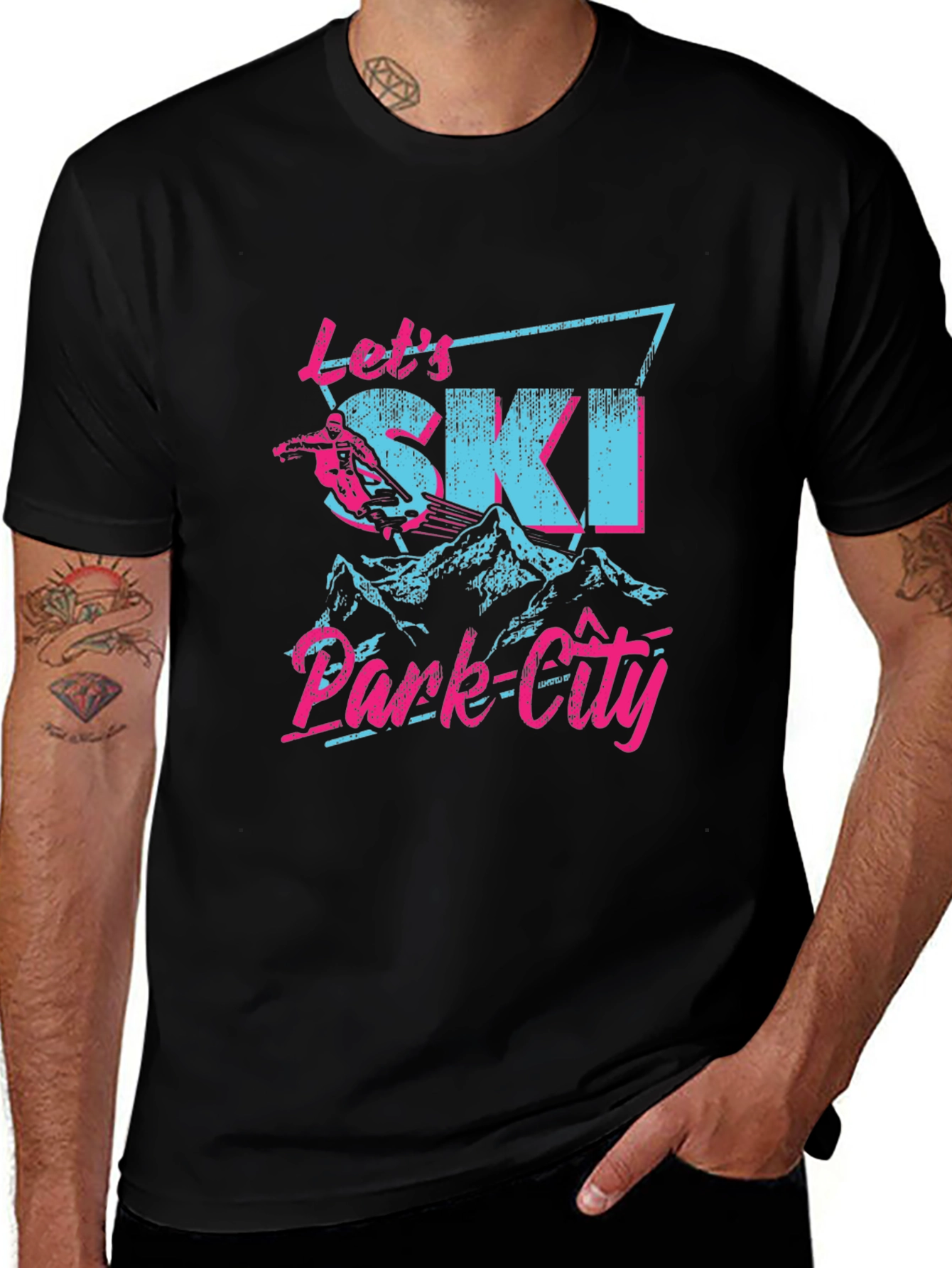 Variant 26 of Let's Ski Park City Graphic Tee