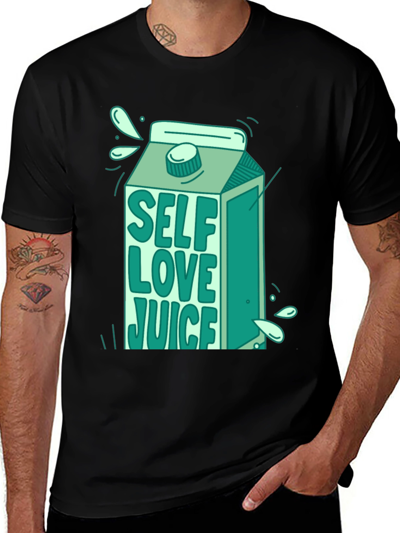 Variant 25 of Self Love Juice Graphic T-Shirt