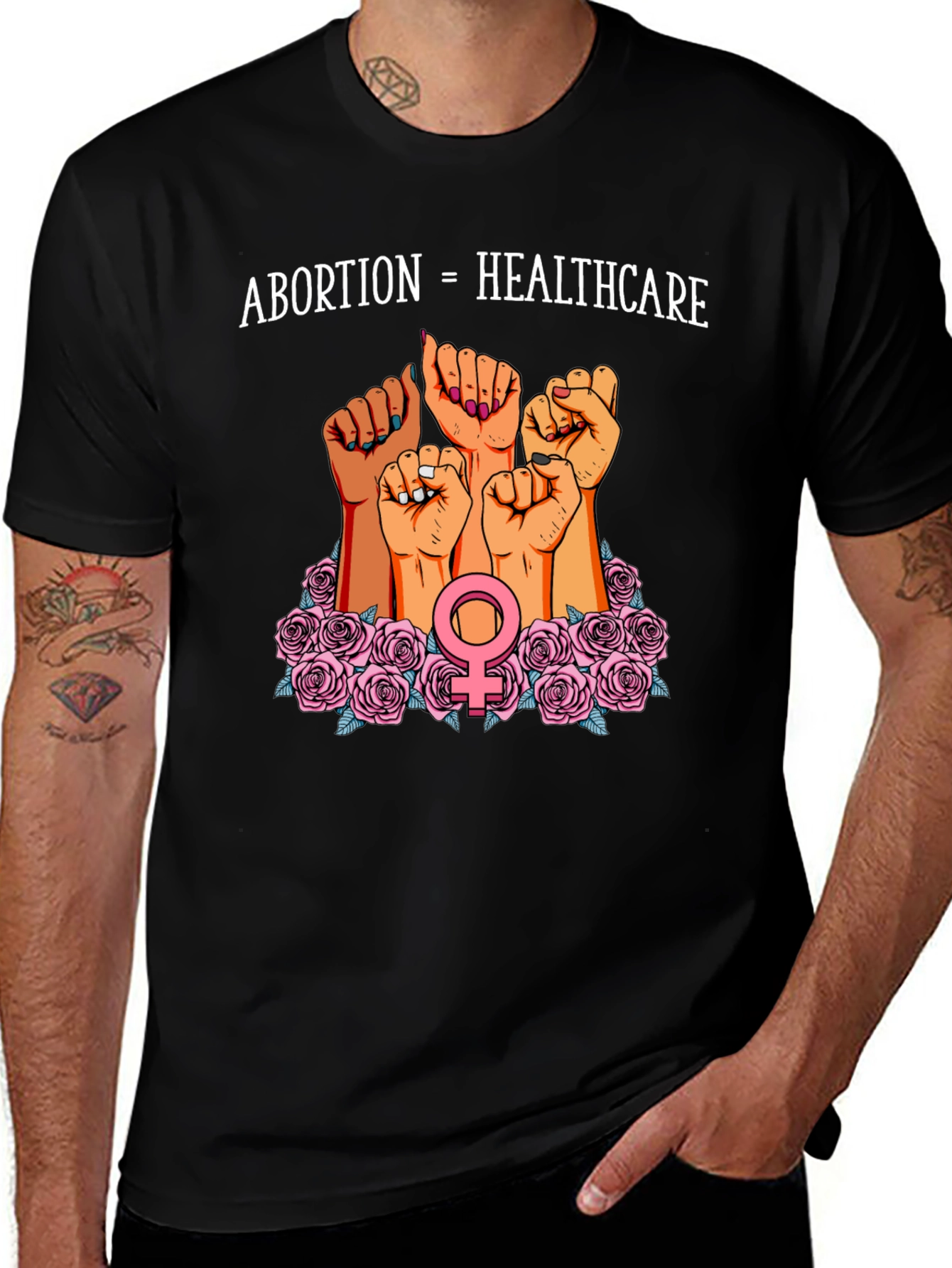 Variant 19 of Abortion is Healthcare T-Shirt Feminist Tee