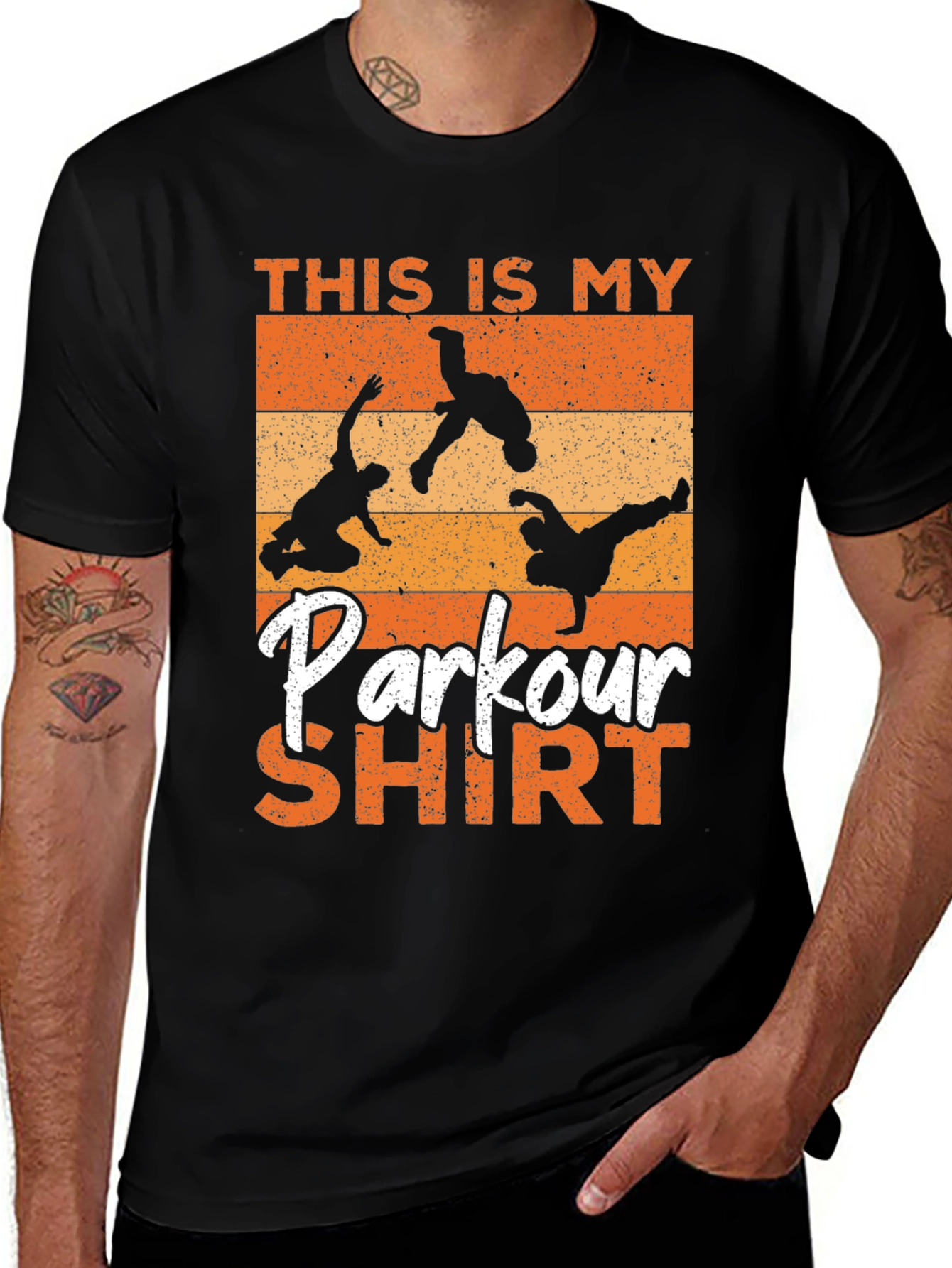 Variant 13 of Parkour Shirt: This is My Parkour Shirt Tee