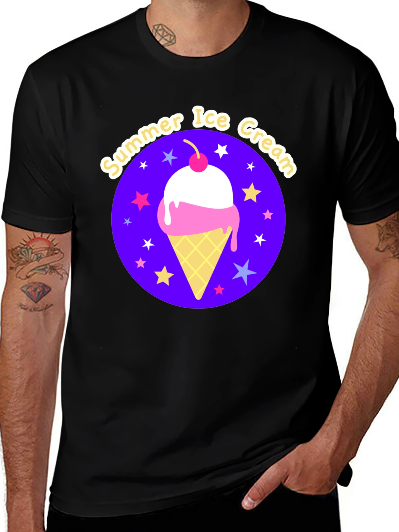 Variant 22 of Summer Ice Cream T-Shirt