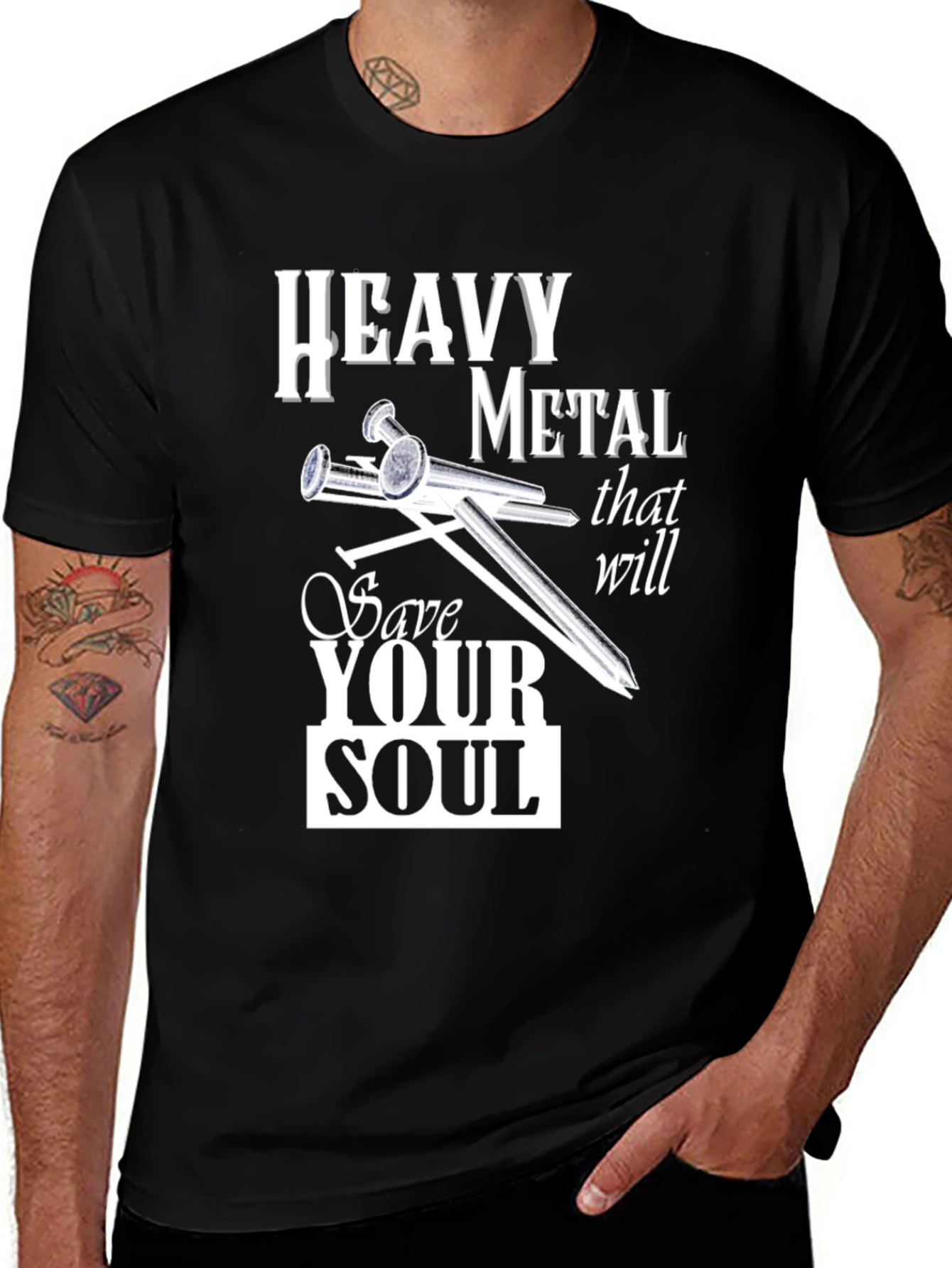 Variant 20 of Heavy Metal Save Your Soul T-Shirt