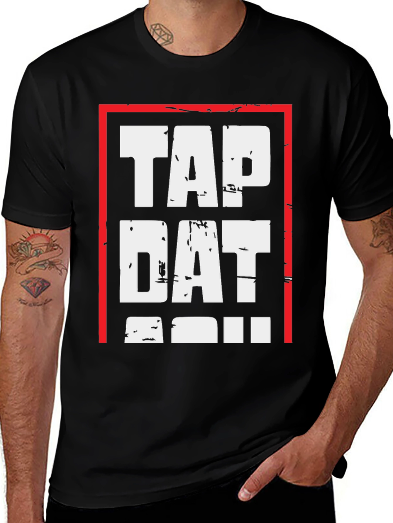 Variant 2 of Tap Dat T-Shirt - Bold Graphic Tee