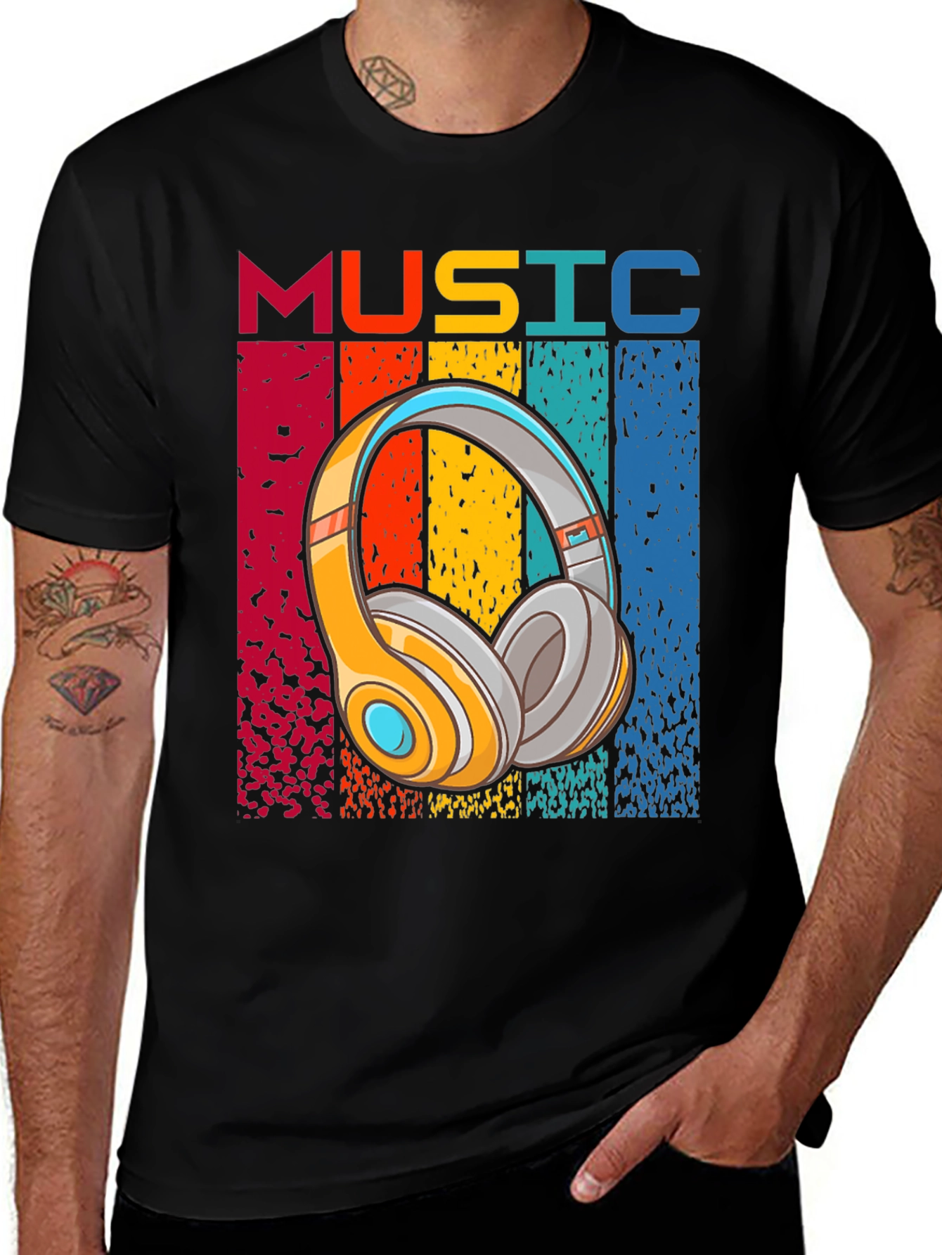 Variant 3 of Music Retro Style T-Shirt