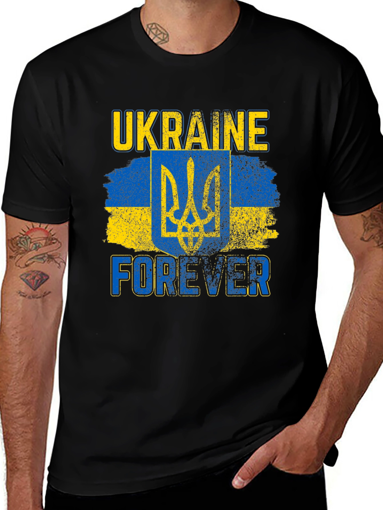Variant 27 of Ukraine Forever Graphic Tee