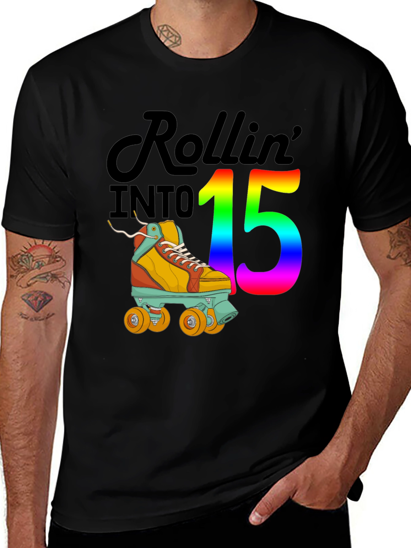 Variant 19 of Rollin' Into 15 Birthday T-Shirt