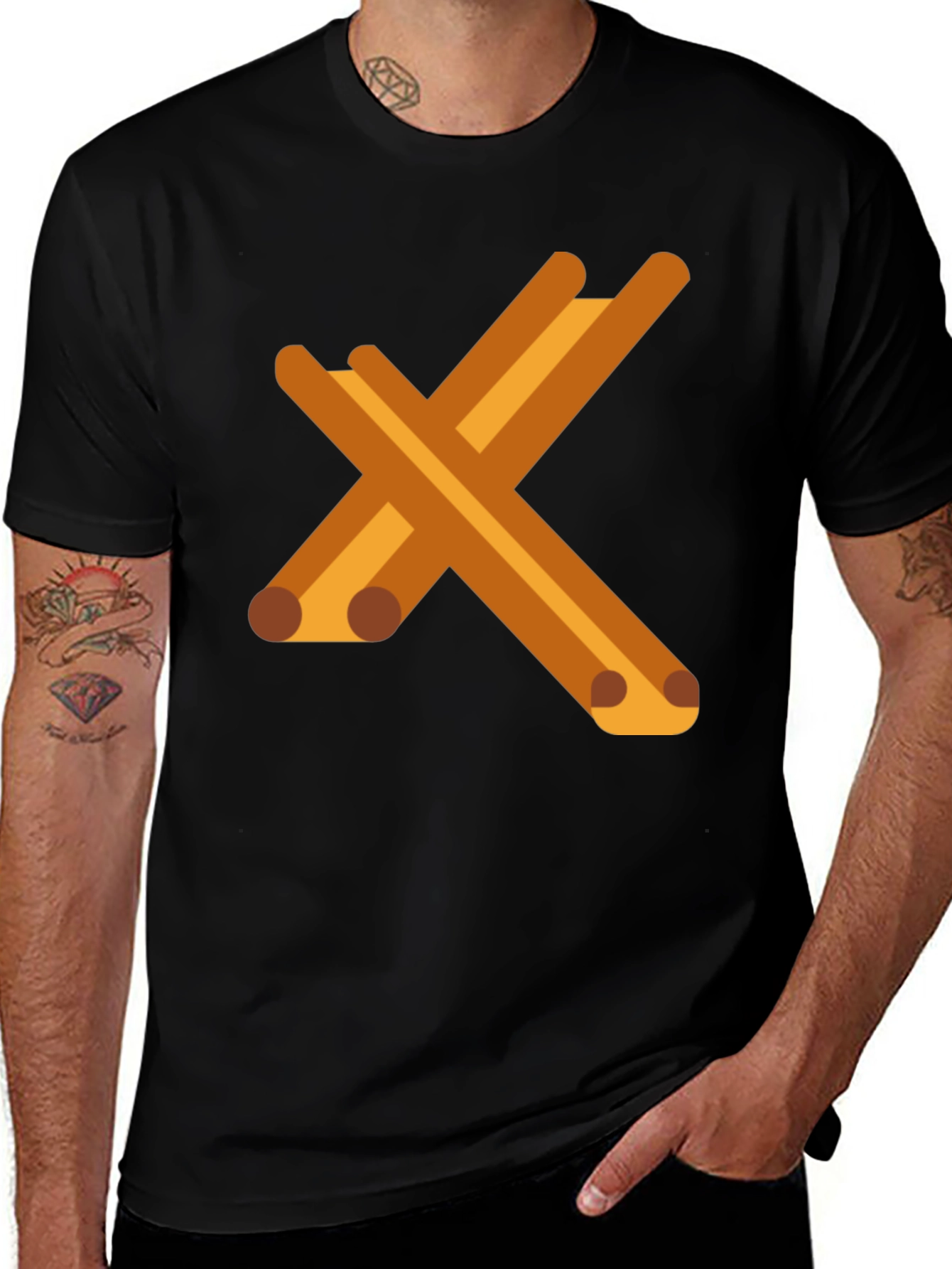 Variant 7 of Cinnamon Sticks Graphic Tee - Stylish Unisex T-Shirt