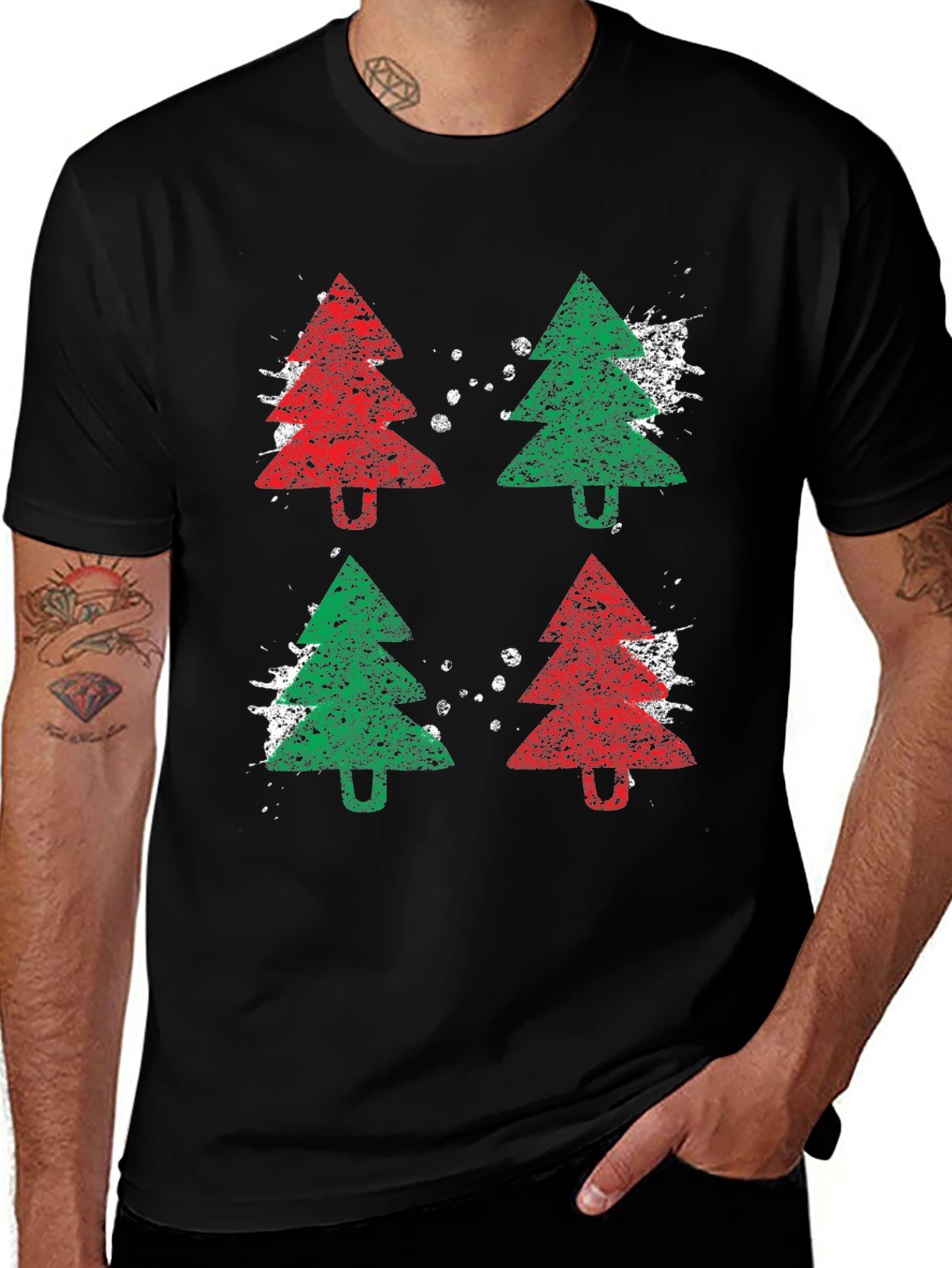Christmas Tree T-Shirt - Festive Holiday Tee