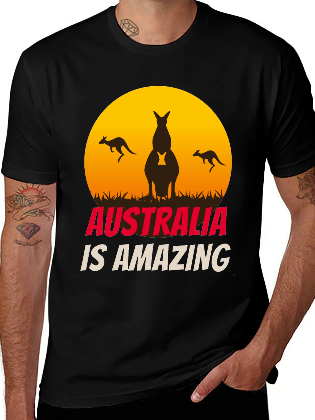 Variant 22 of Australia Is Amazing Graphic Tee