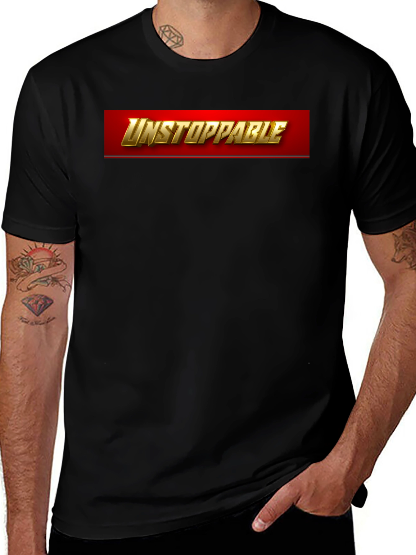 Variant 23 of Unstoppable Graphic T-Shirt - Bold & Stylish