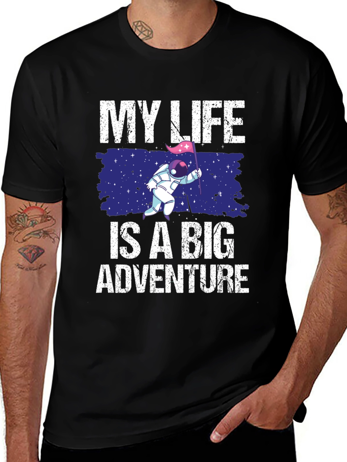 Variant 16 of My Life Is A Big Adventure T-Shirt