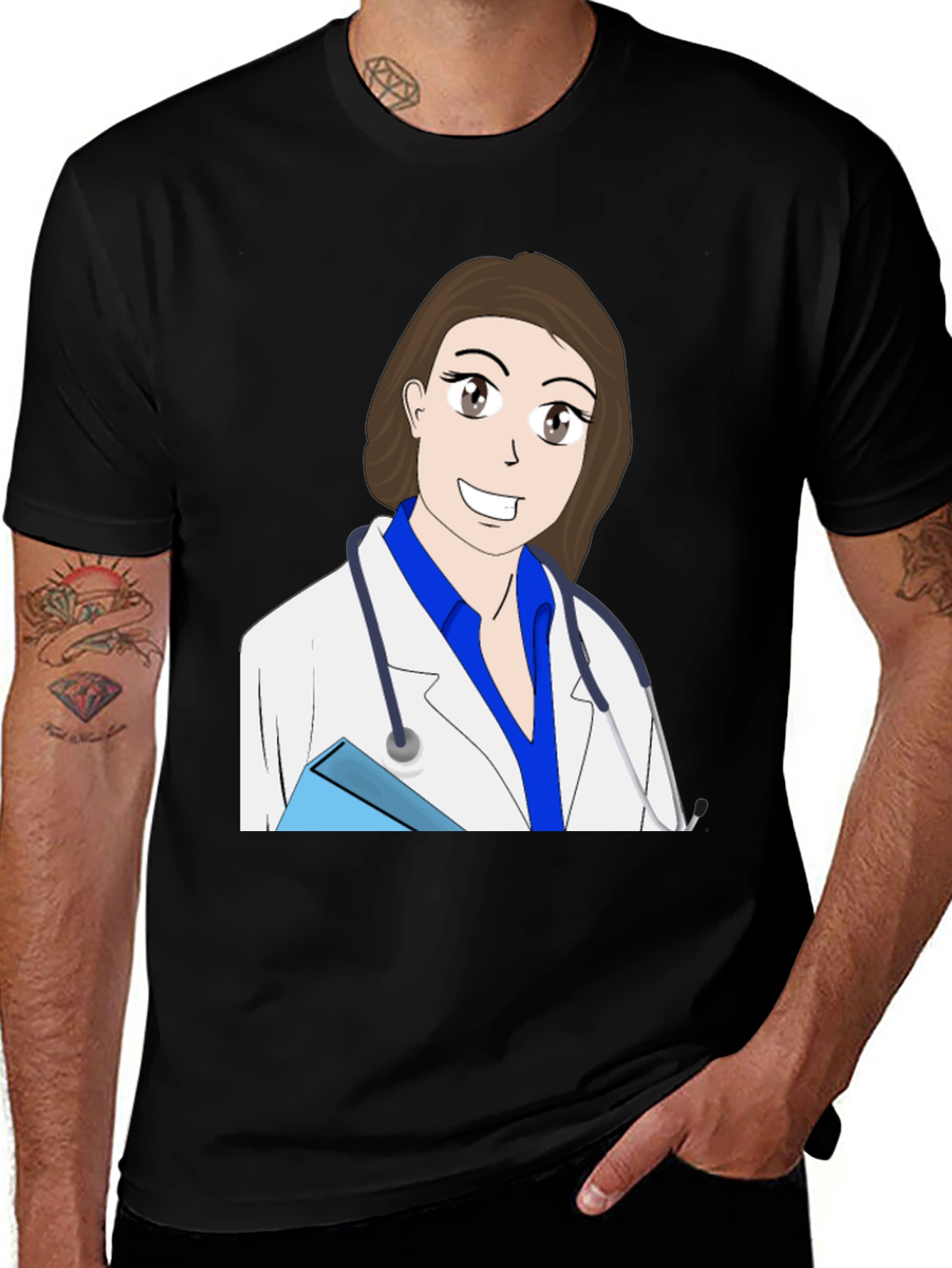 Variant 30 of Doctor Cartoon Graphic T-Shirt