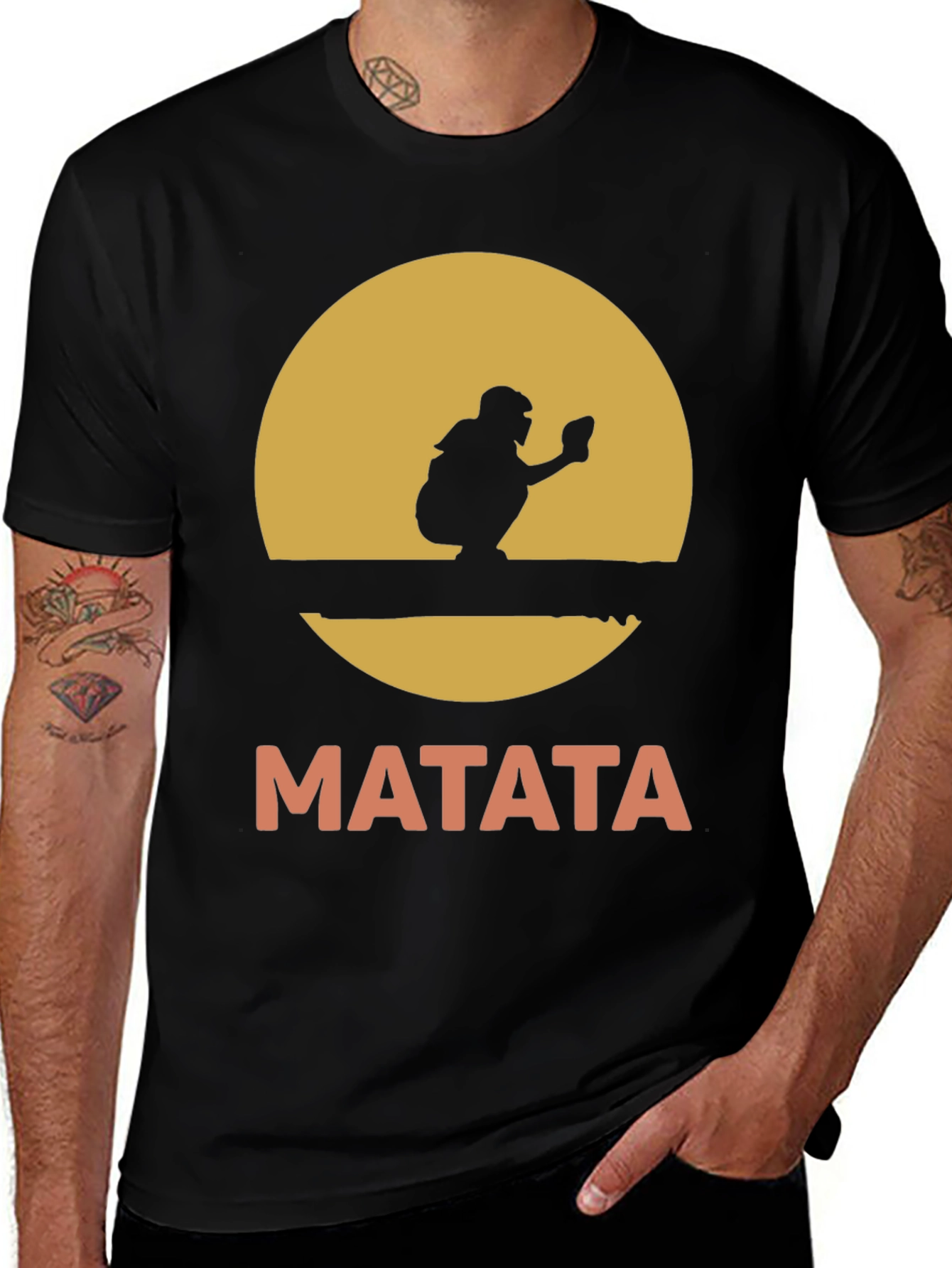 Variant 5 of Matata Graphic Tee - Relaxed Fit Comfort