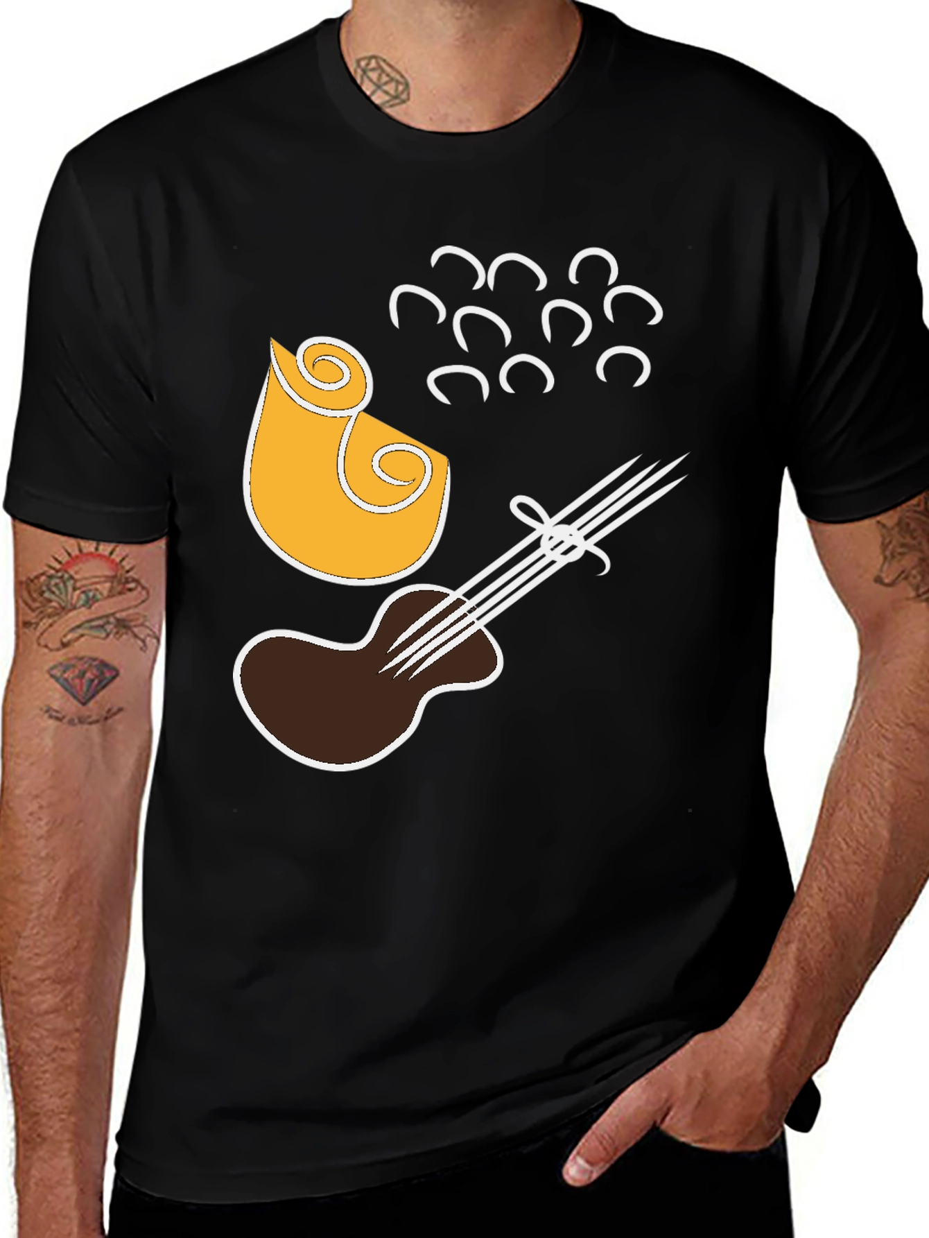 Variant 30 of Musical T-Shirt - Quirky Graphic Tee