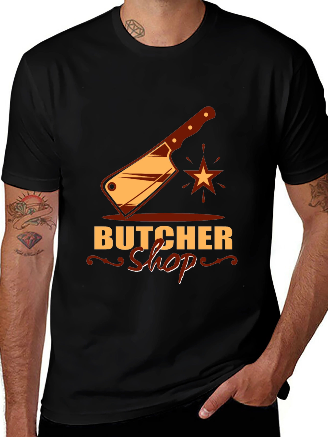 Butcher Shop Graphic Tee - Meat Lovers T-Shirt
