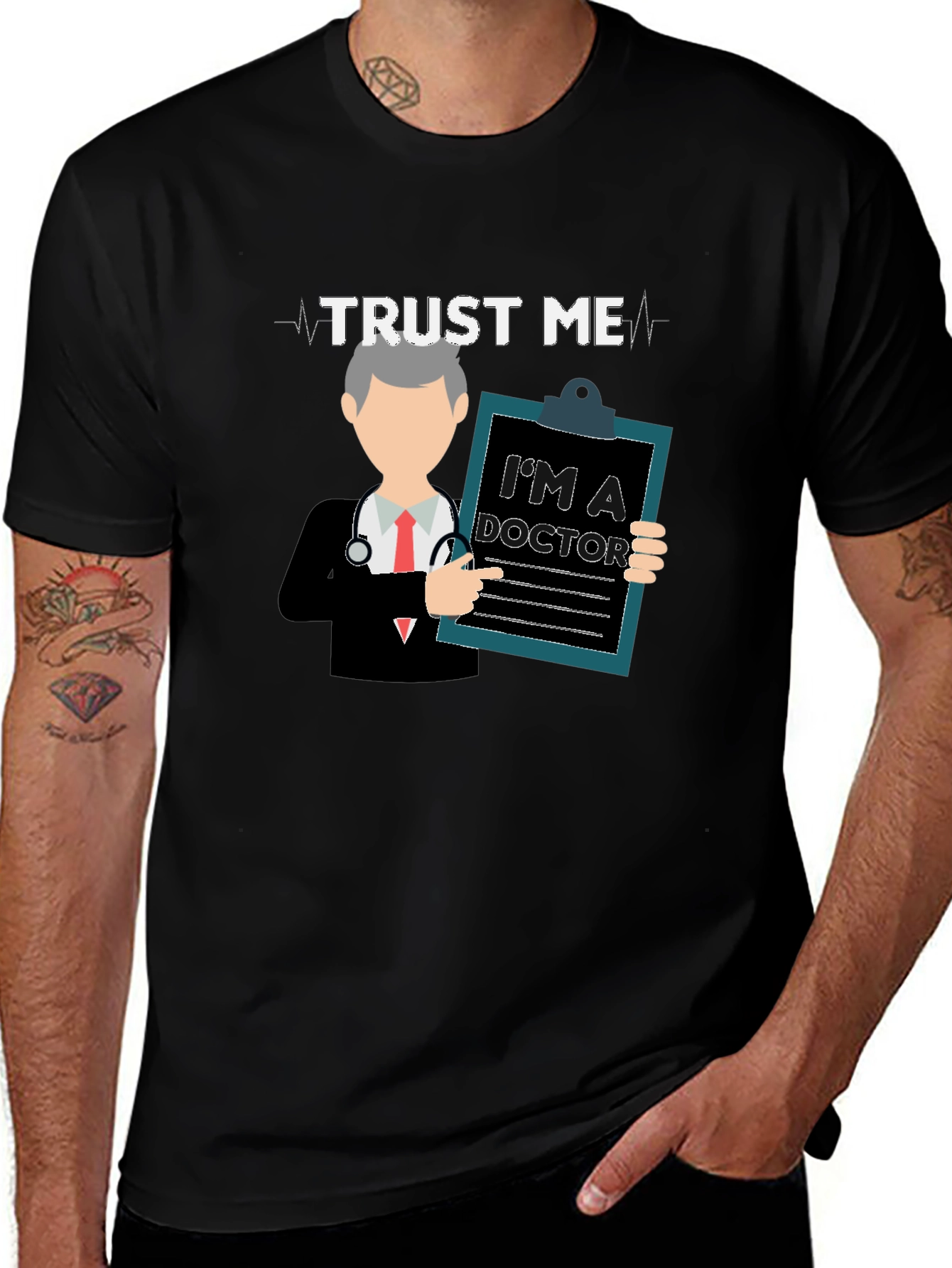 Variant 10 of Trust Me I'm a Doctor Graphic Tee