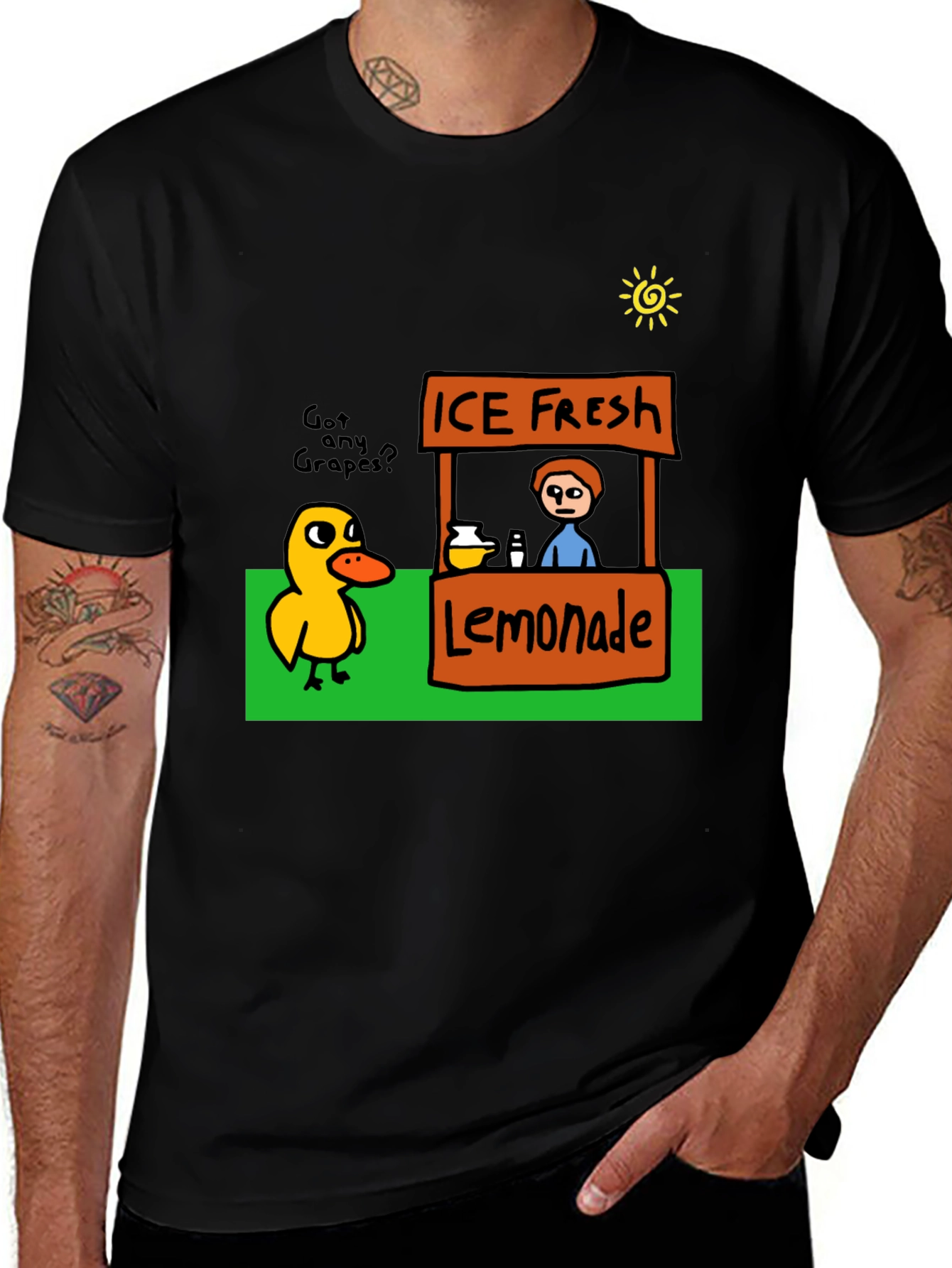 Variant 22 of Got Any Grapes? Lemonade Stand T-Shirt