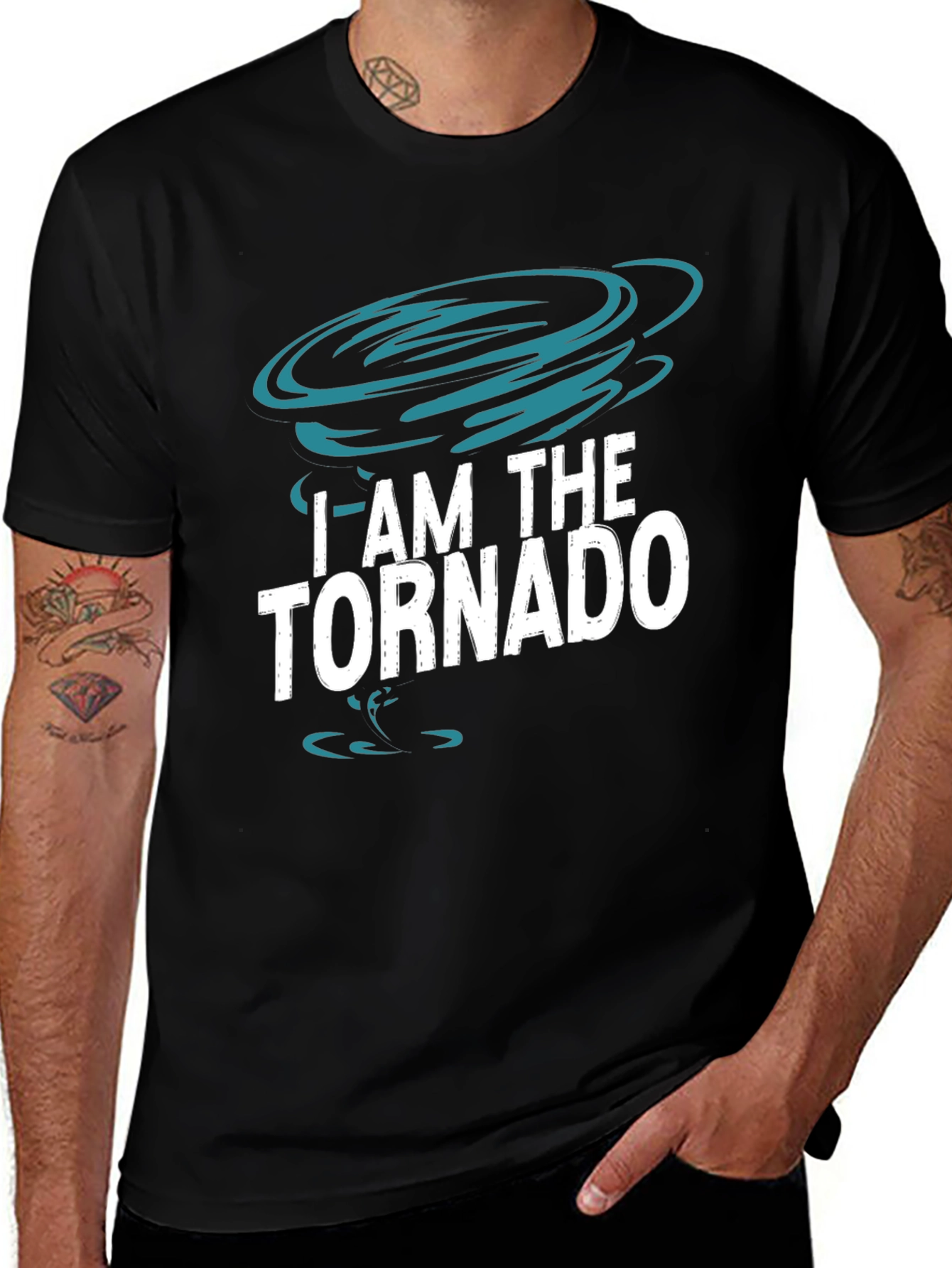 Variant 23 of I AM THE TORNADO Graphic Tee