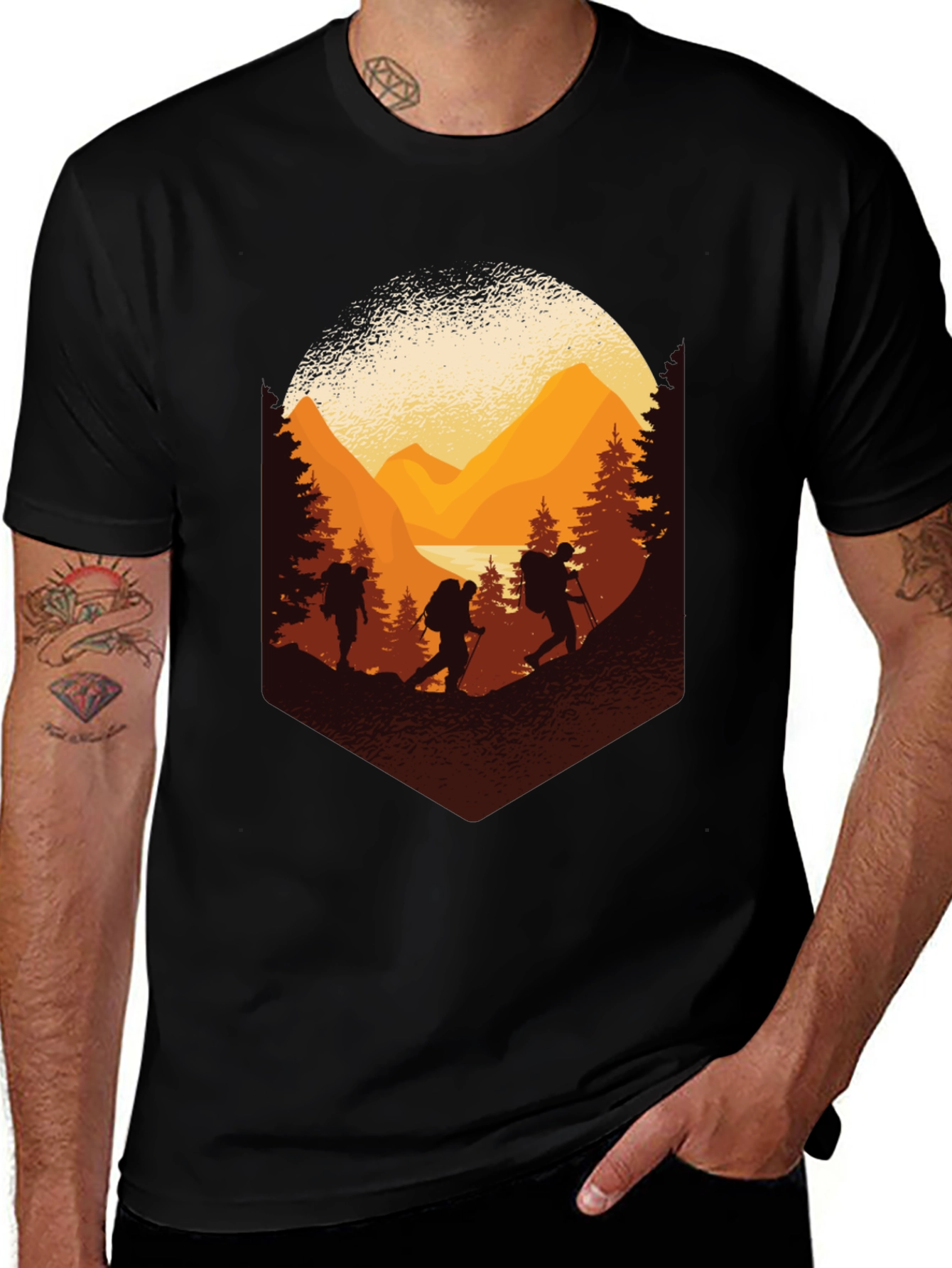 Variant 4 of Hiking Adventure T-Shirt